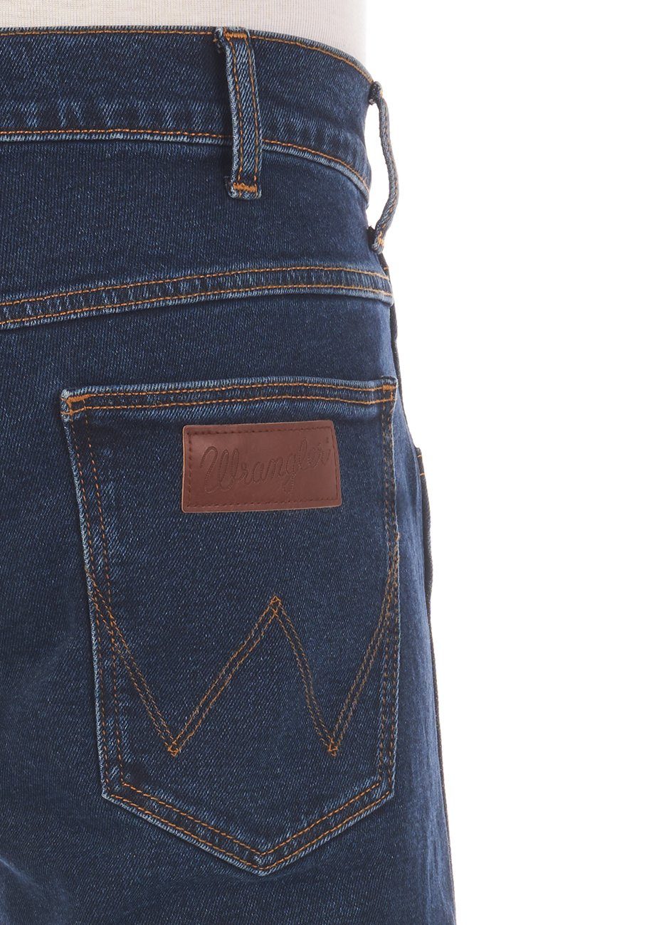 Wrangler Bootcut-Jeans Herren Jeanshose Jacksville Boot Cut Denim Hose mit Stretch