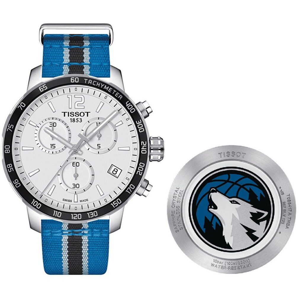 Tissot Luxusuhr Herrenuhr T095.417.17.037.26 Silberfarben (42 mm)