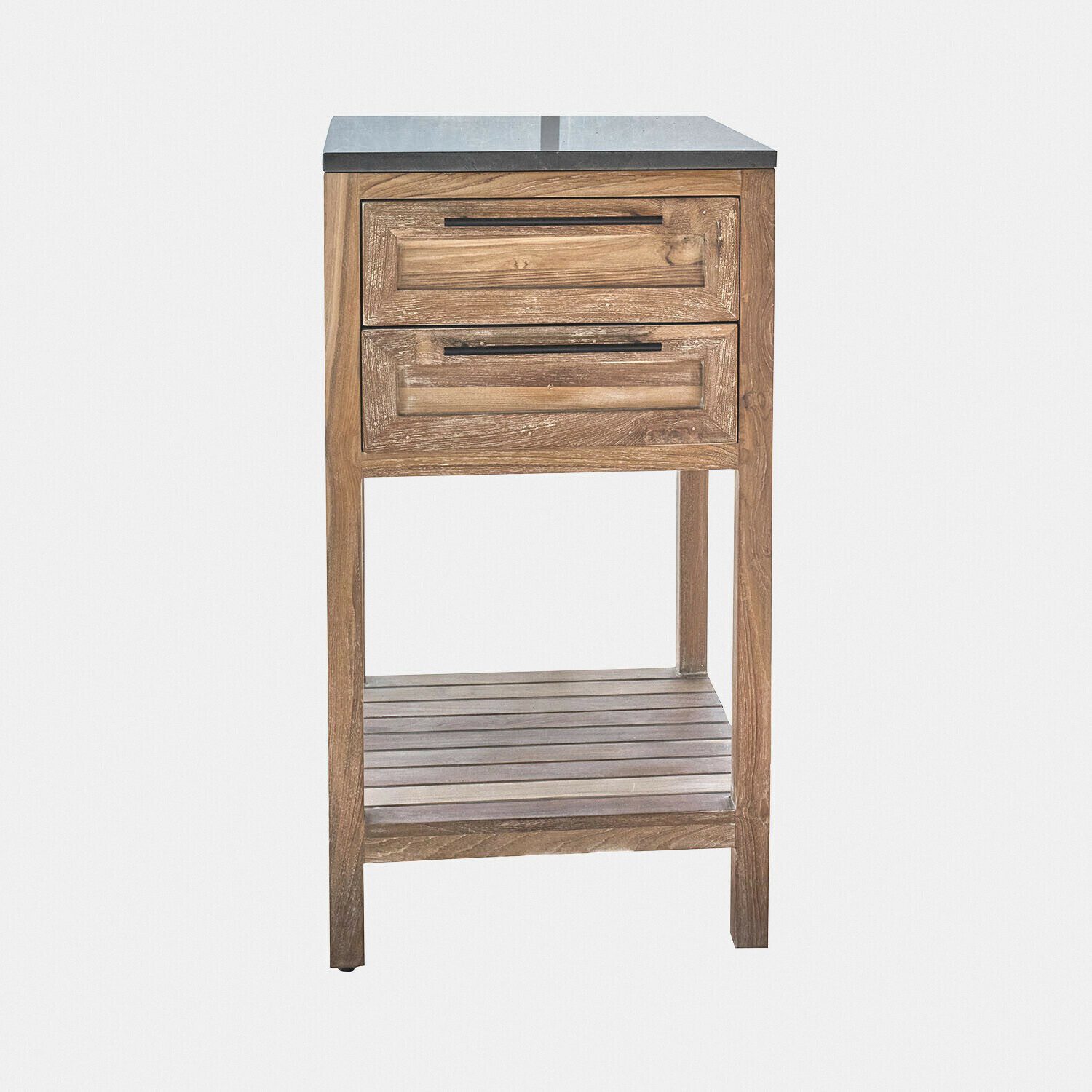 Mirabeau Küchenzeile Outdoor-Küche 3er Set Corviano braun/schwarz