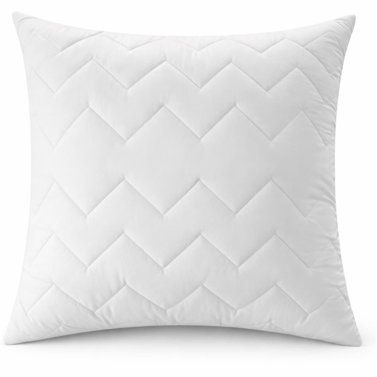 SEI Design Microfaserkissen Mikrofaser Schlafkissen Kissen gesteppt 80x80 cm, Füllung: Faserbällchen, Bezug: Microfaser, Seitenschläfer, Rückenschläfer, Bauchschläfer, Kissen, Steppkissen, gesteppt mit Reißverschluss 95°C waschbar