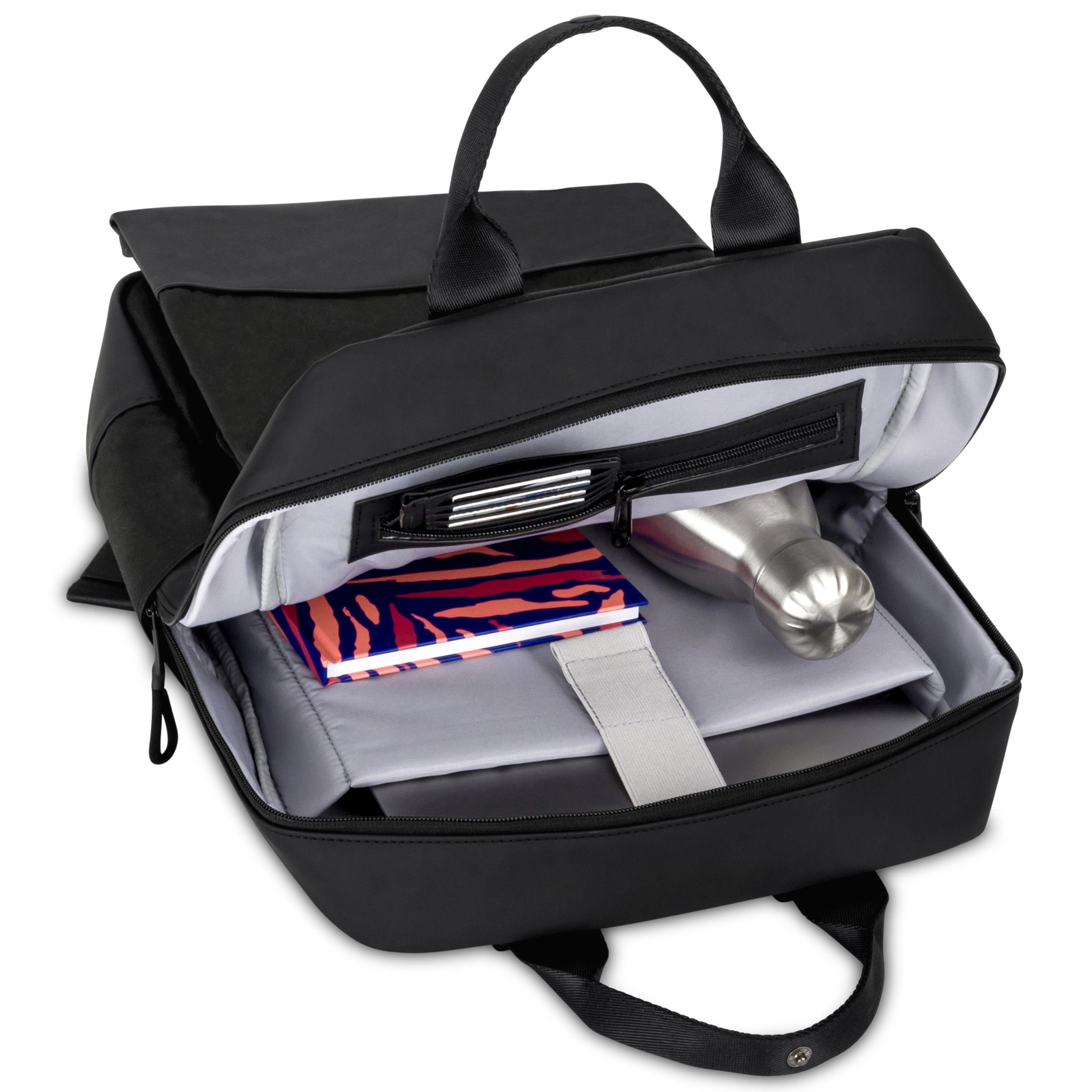Johnny Urban Cityrucksack Jona Large Tagesrucksack Damen mit Laptop Fach, Versteckte Fächer, Laptopfach, Wasserabweisend