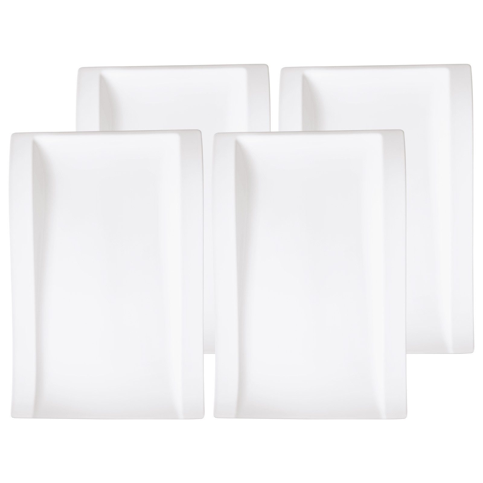 Villeroy & Boch Тарелка обеденная NewWave Gourmetteller 37 x 25 cm 4er Set, (4 St)