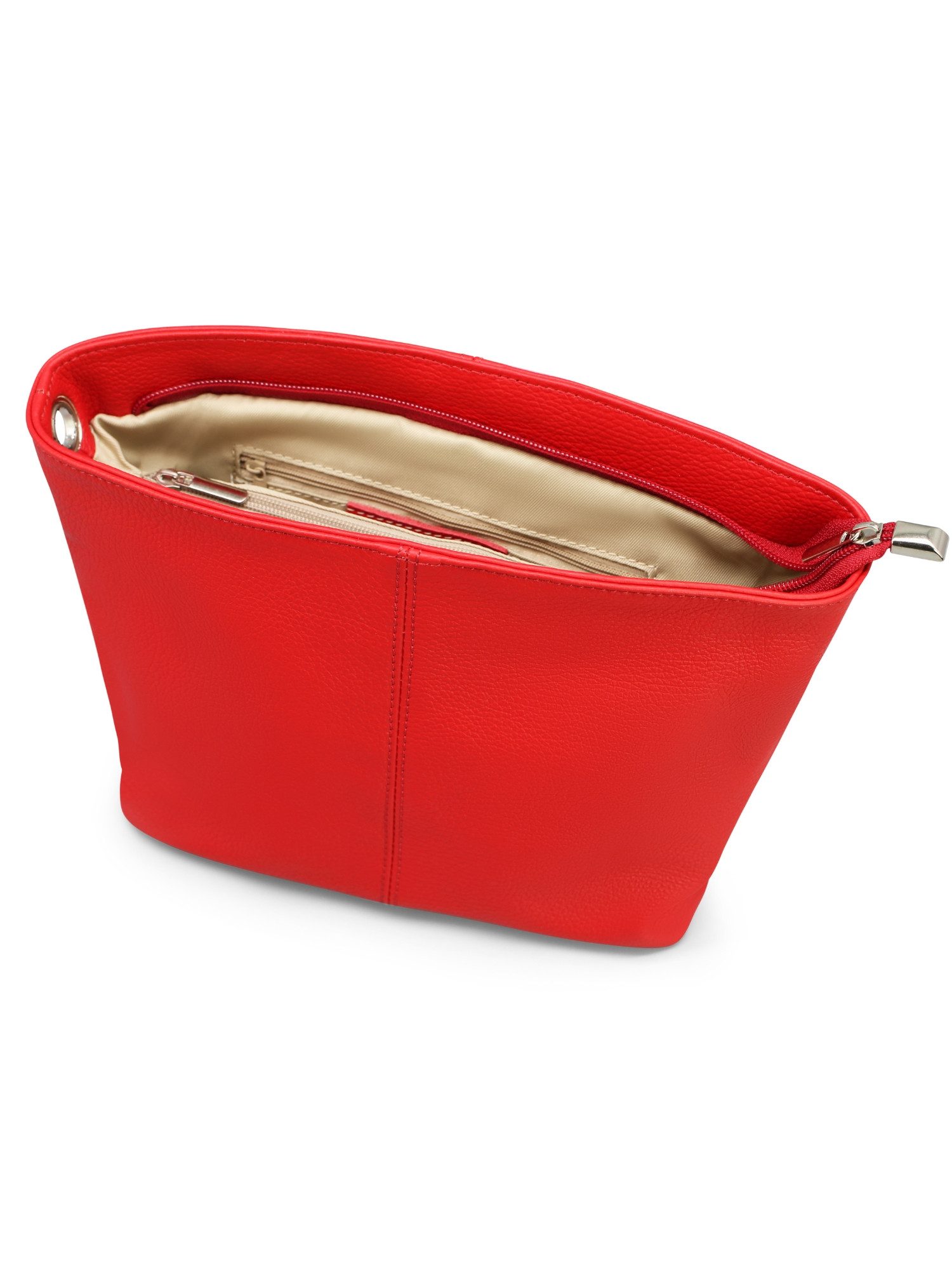 Adel Bags Schultertasche Vera Echt Leder Umhängetasche mit Innenfächern – 10 Farben, echtes Leder – Bild 5 von 5