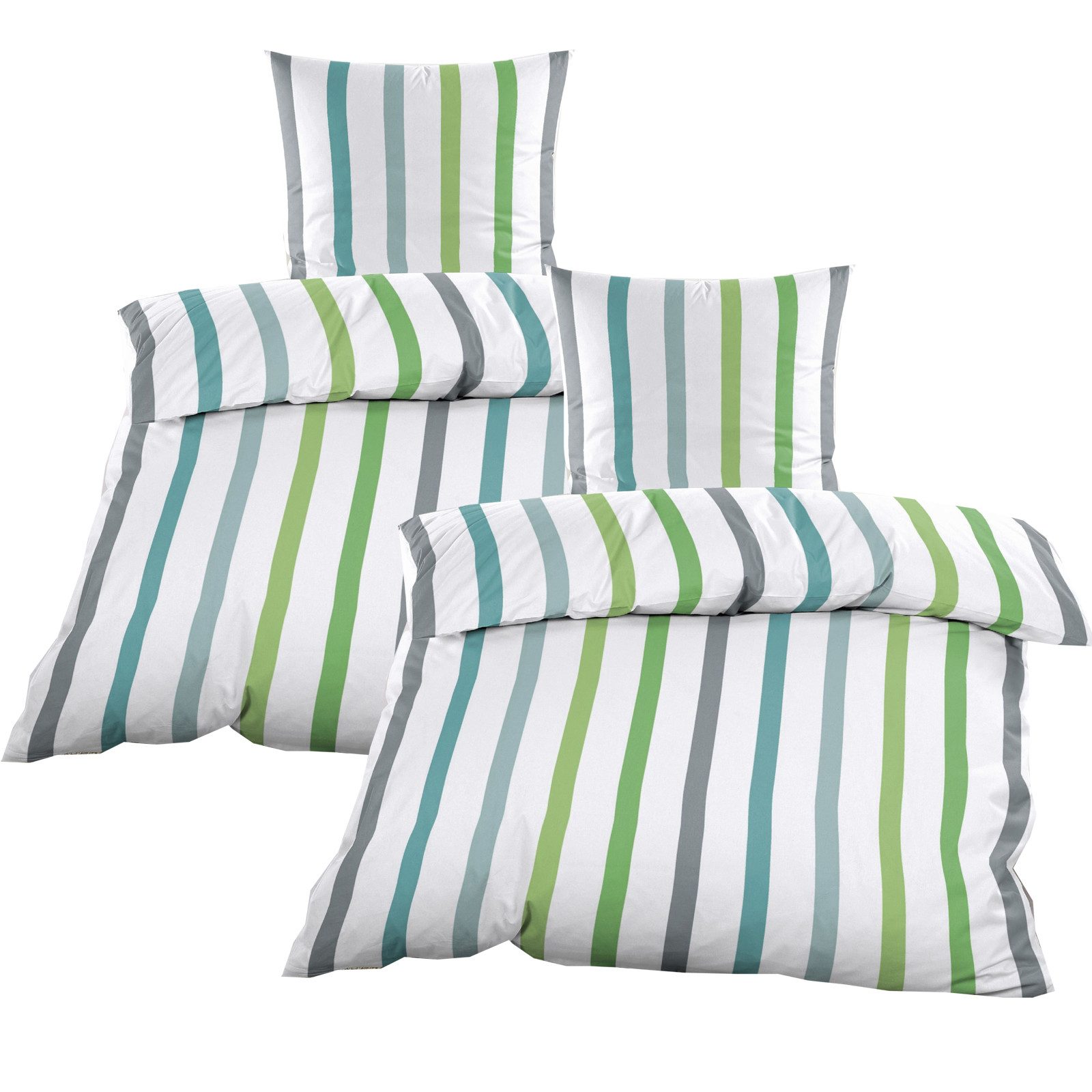 Casa Colori Bettwäsche Renforce Ganzjahres Bettgarnitur günstig online kaufen