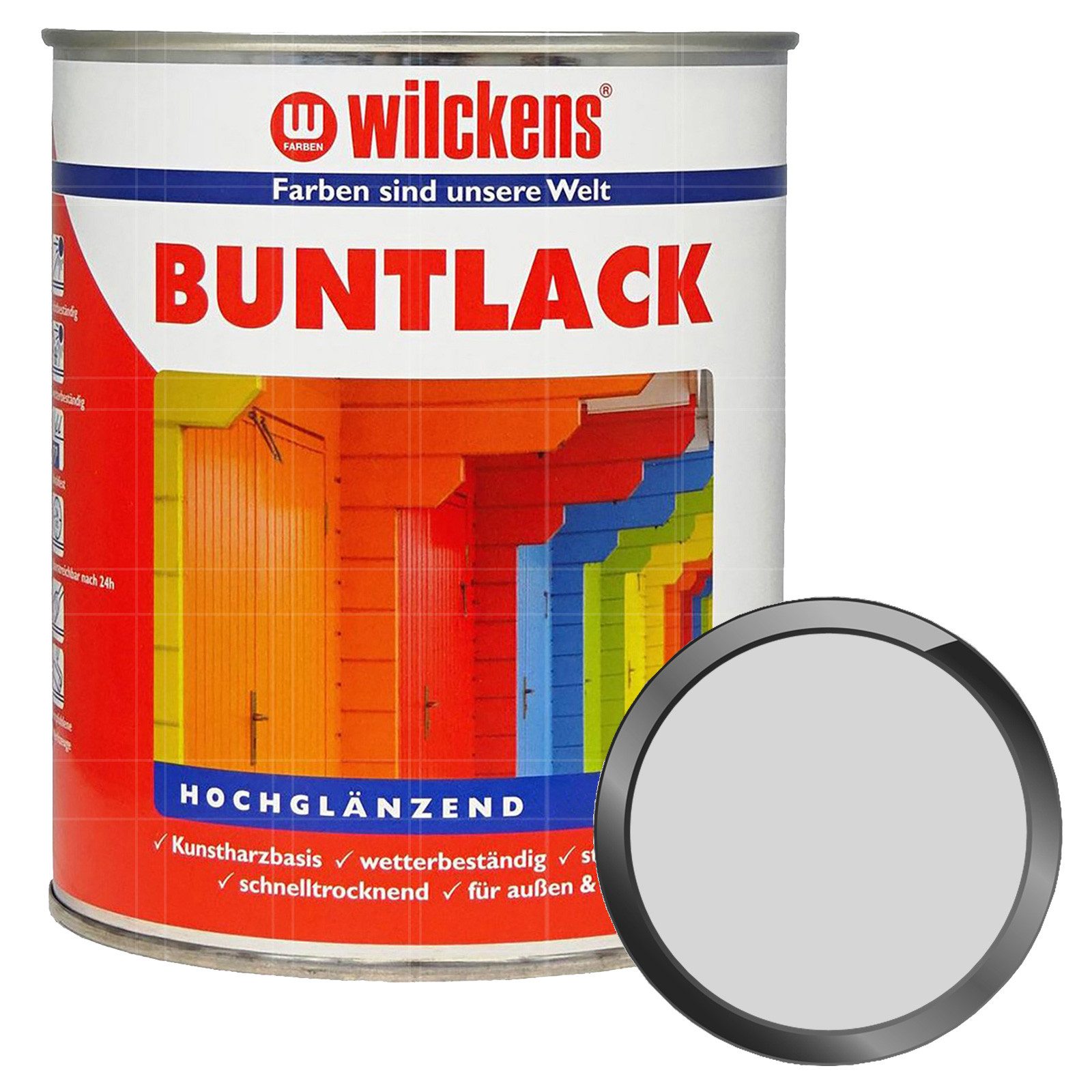 Wilckens Farben Lack Buntlack hochglänzend - 0.375 Liter
