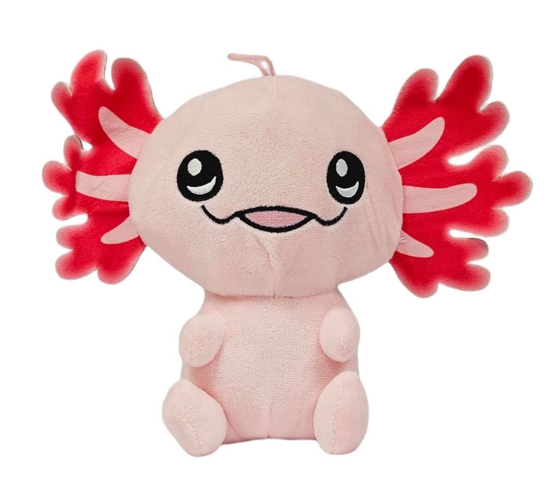 soma Kuscheltier Axolotl Kuscheltier Echse Molch Figur Plüsch 35 cm Plüsch pink (1-St), Axolotl Plüschtier Molch Kuscheltier Figur Plüschtier Wassertier