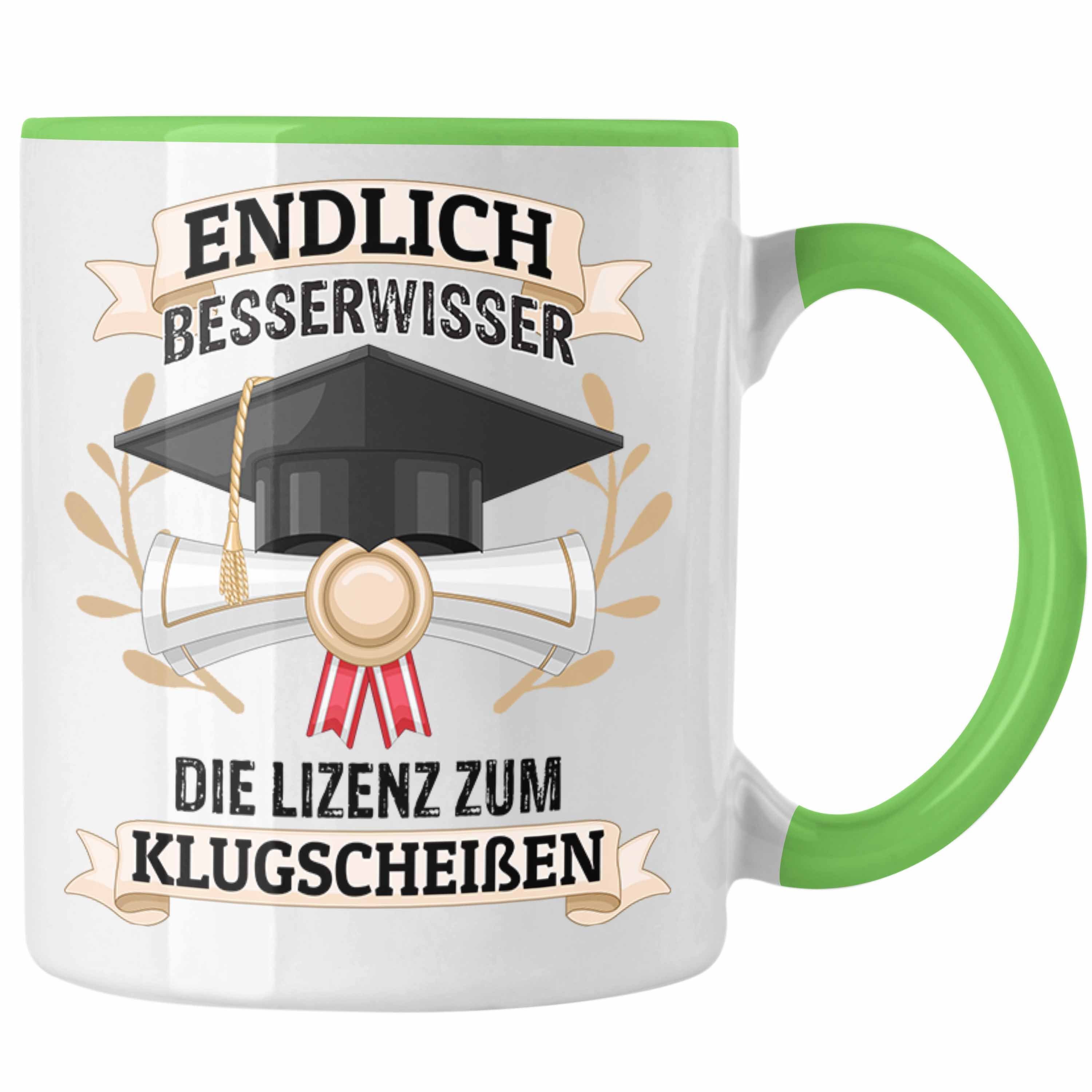 Trendation Tasse Trendation - Bachelor Abschluss Geschenk Tasse Prüfung Bestanden Uni G