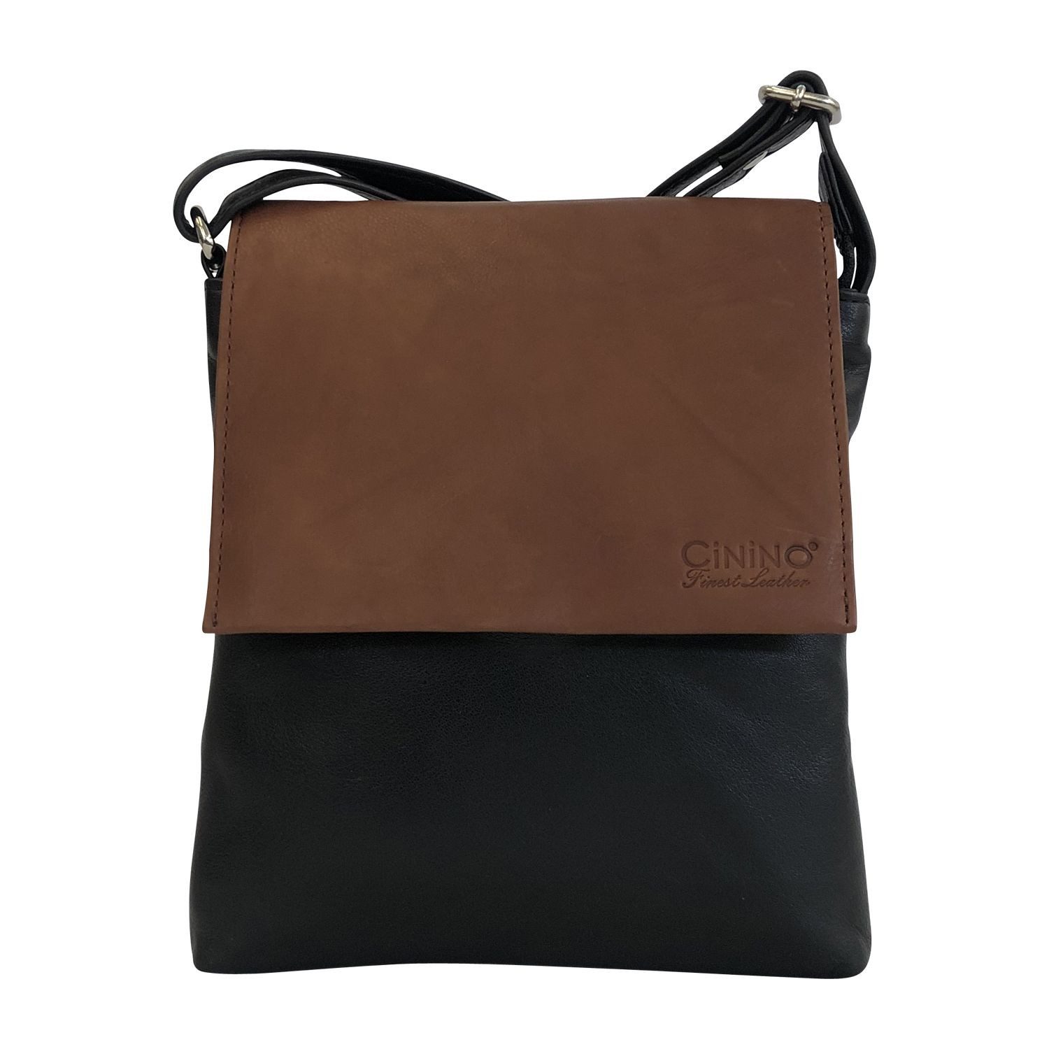 Cinino Handtasche GINA, Umhängetasche Ledertasche Crossbodybag günstig online kaufen
