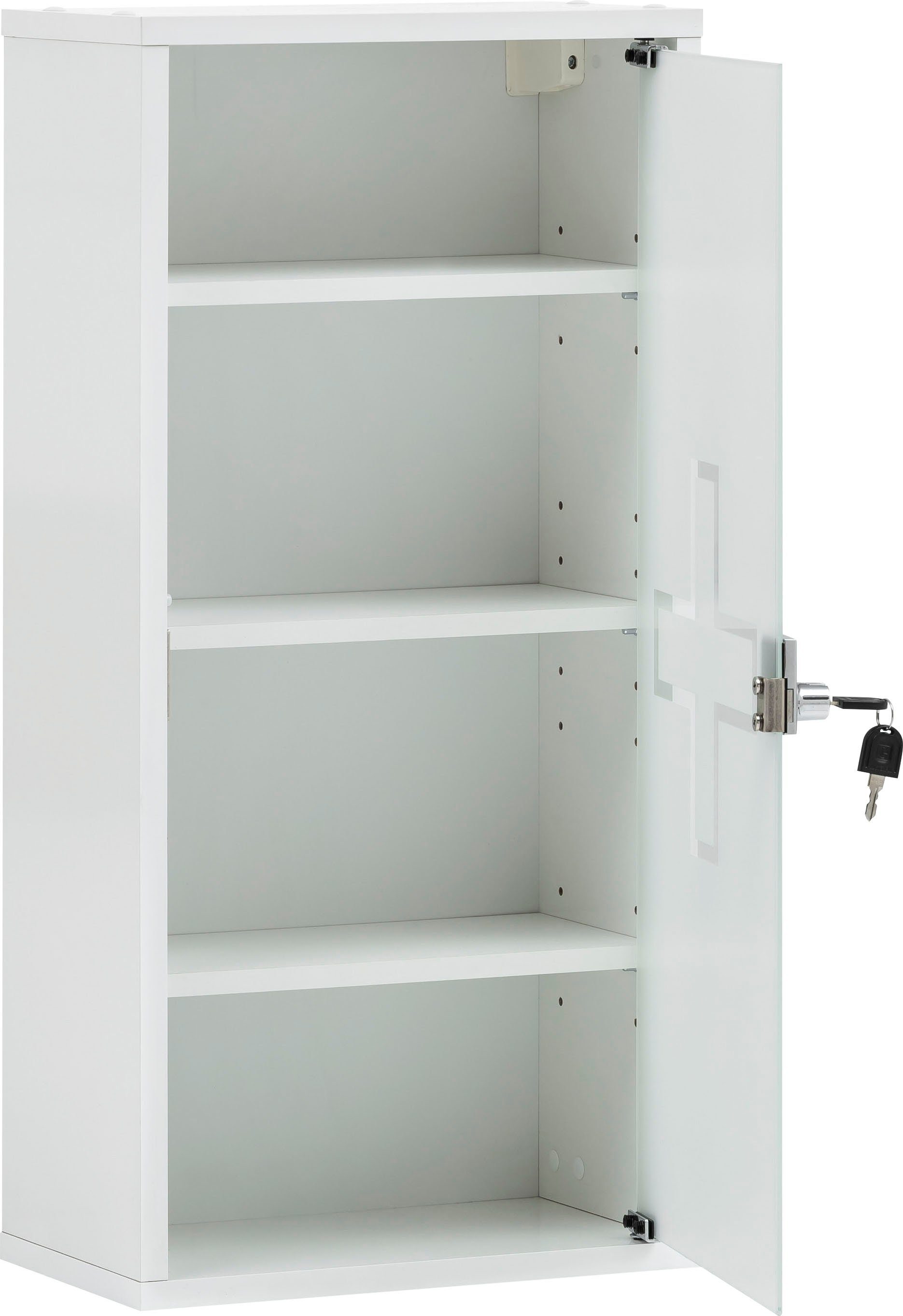 Schildmeyer Medizinschrank Wido, Medizinschrank, Made in Germany, B: 34 cm Solide Verarbeitung - Dieses Produkt ist in Deutschland gefertigt