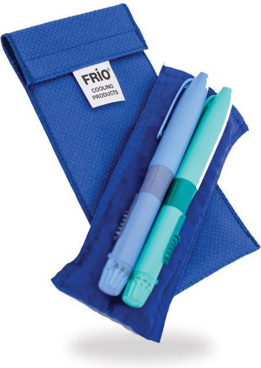 FRIO Kühltasche Doppelte Kühltasche - für 2 Insulinpen - hält Insulin 45 Stunden kühl