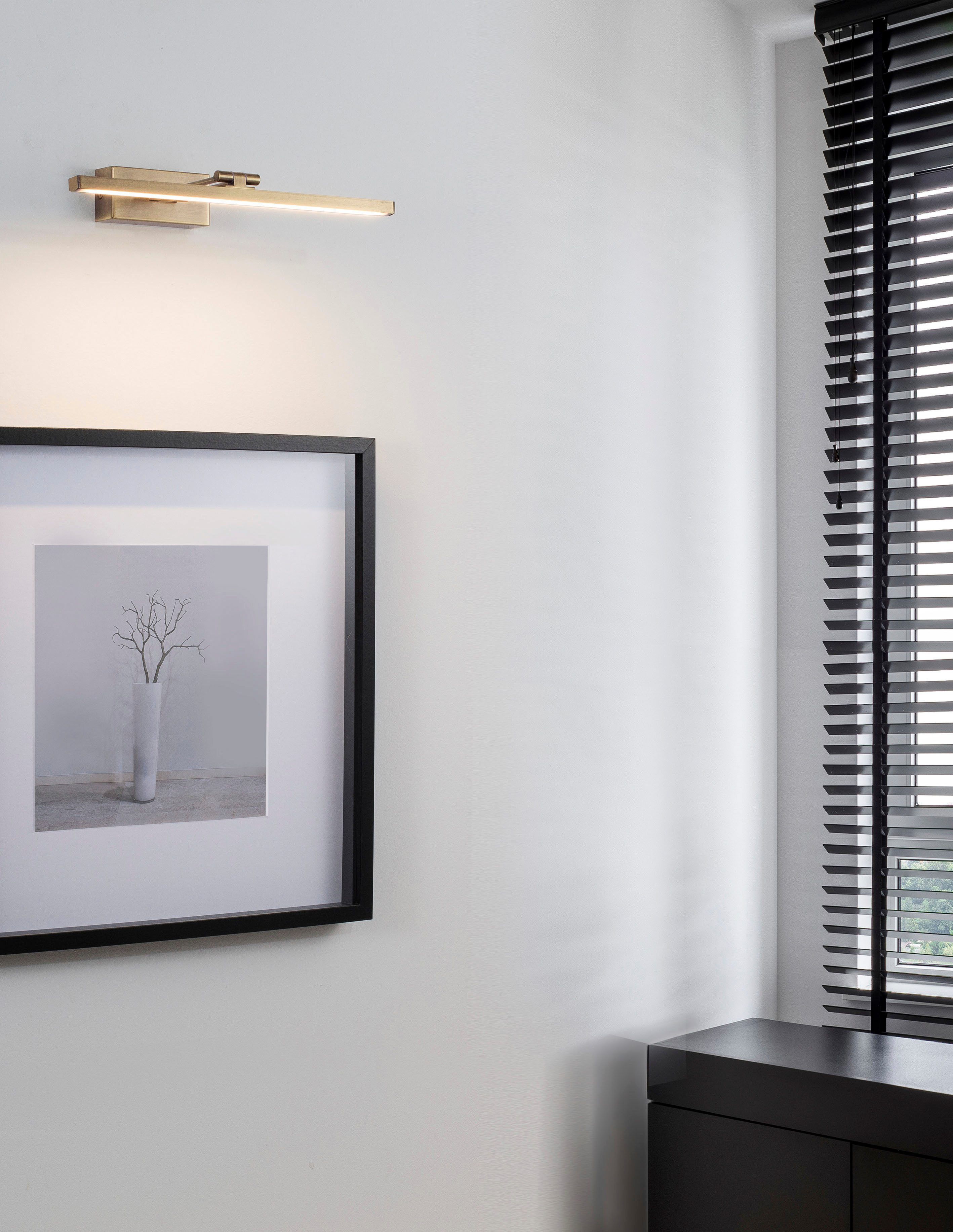 Nova Luce LED Bilderleuchte MARNELL, LED fest integriert, Warmweiß