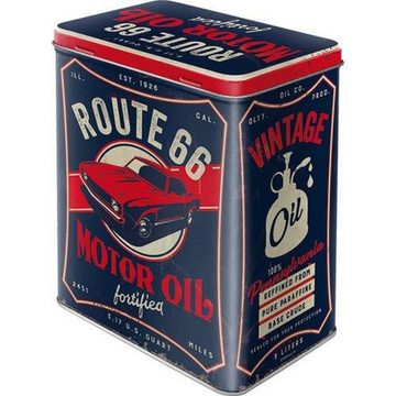 Nostalgic-Art Vorratsdose Kaffeedose Blechdose - Route 66 Motor Oil