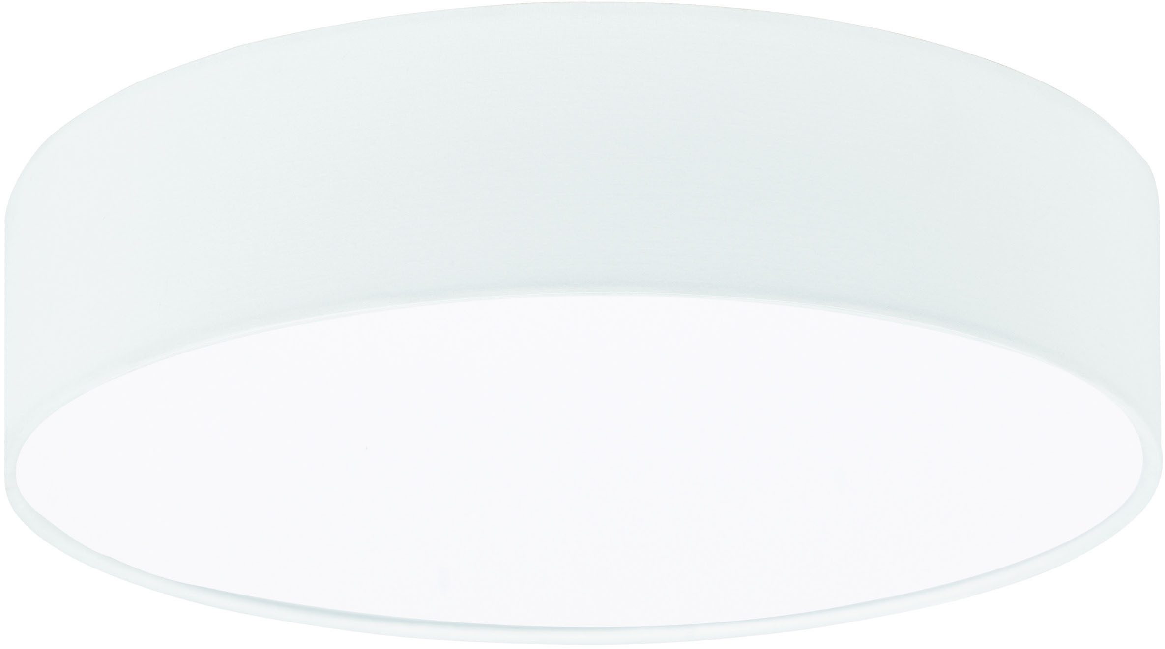 EGLO LED Deckenleuchte Deckenlampe Anadia, Lampe aus Stoff, Ø38cm, Textilsc günstig online kaufen