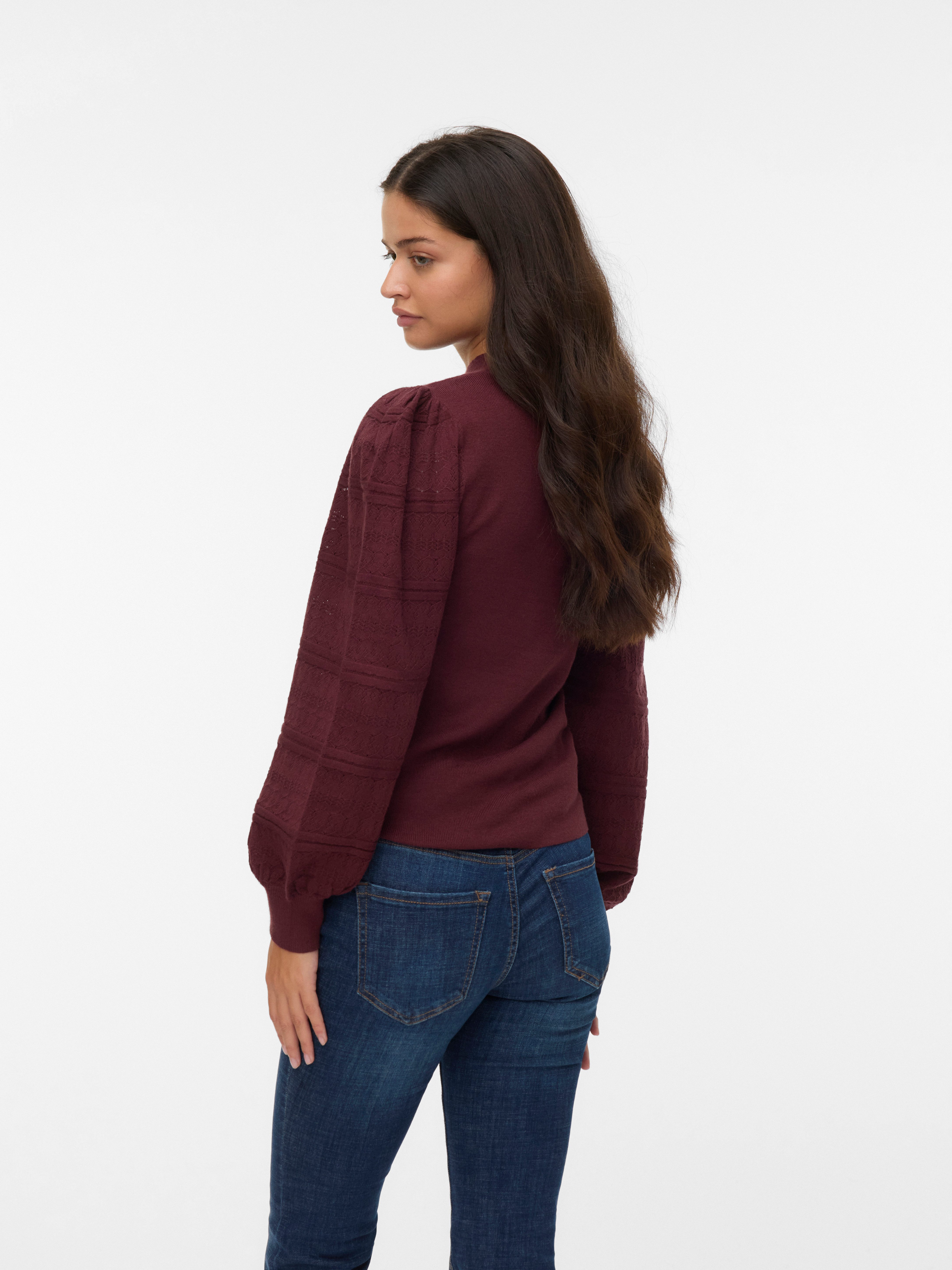 Vero Moda Strickpullover VMNEWLIMONE LS HIGHNECK günstig online kaufen