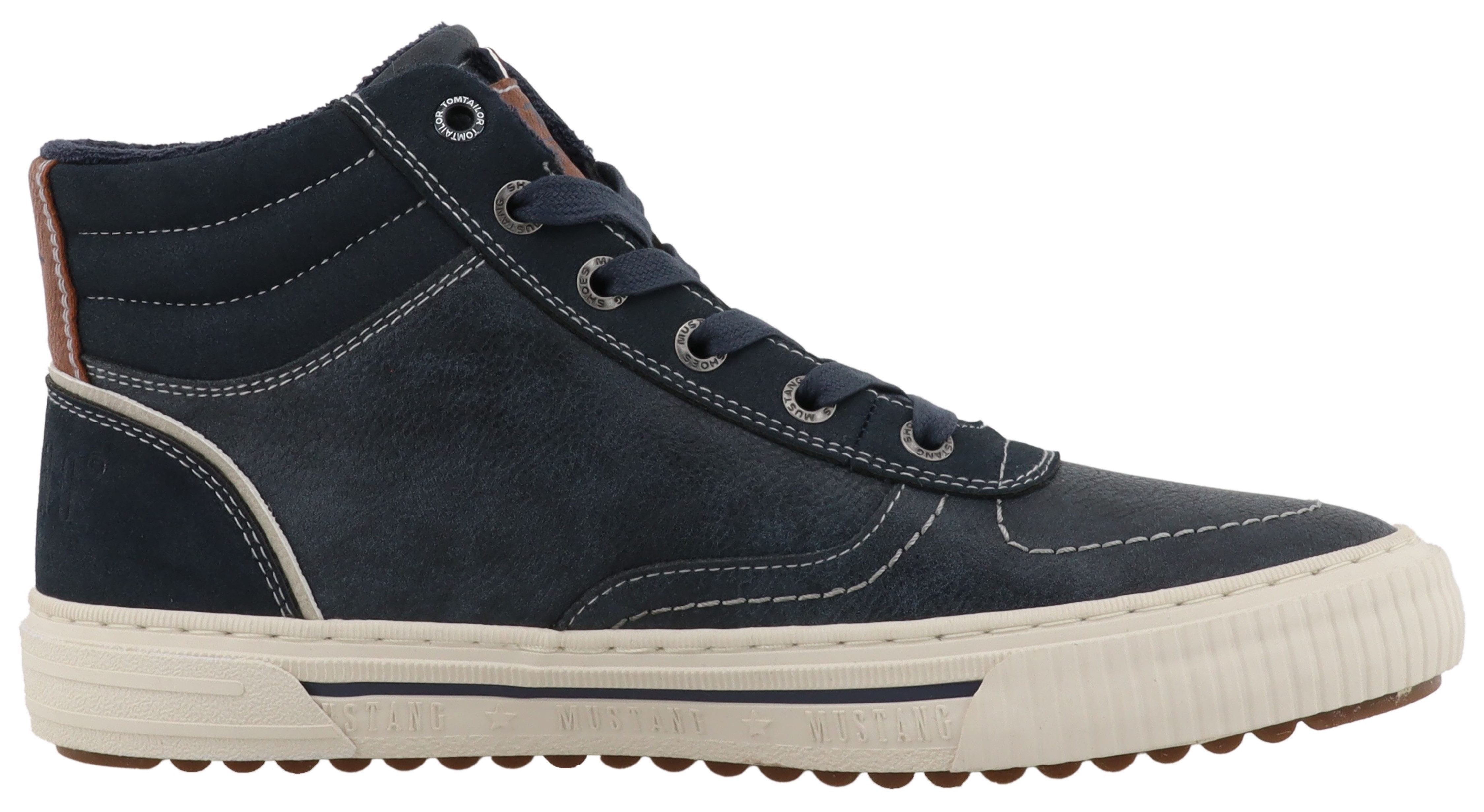 Mustang Shoes Masha Sneaker High Top Sneaker, Schnürboots mit Reißverschluss – Bild 5 von 5