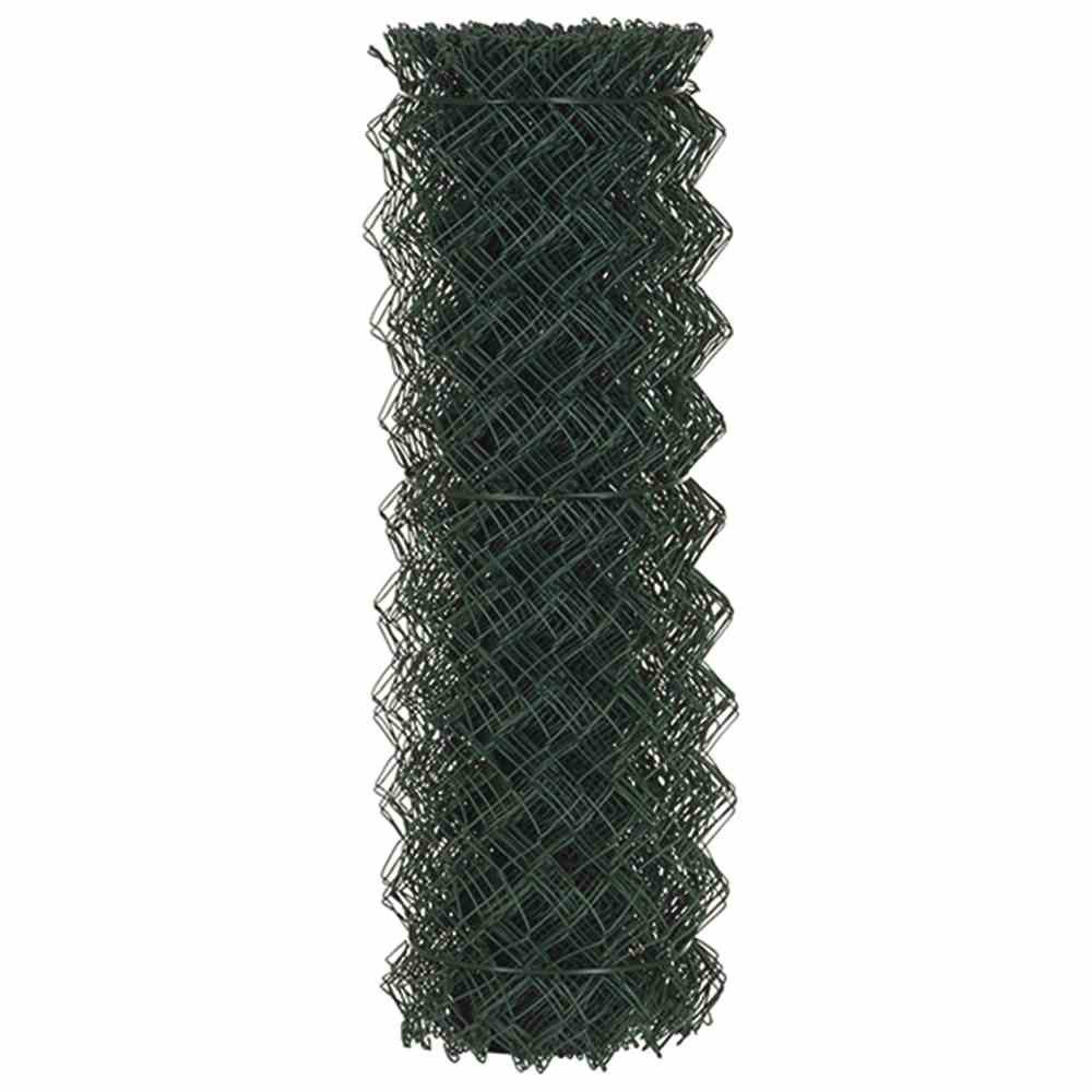 Siena Garden Maschendrahtzaun Maschendraht.50x2,8x 800 25m PE grün RAL 6005
