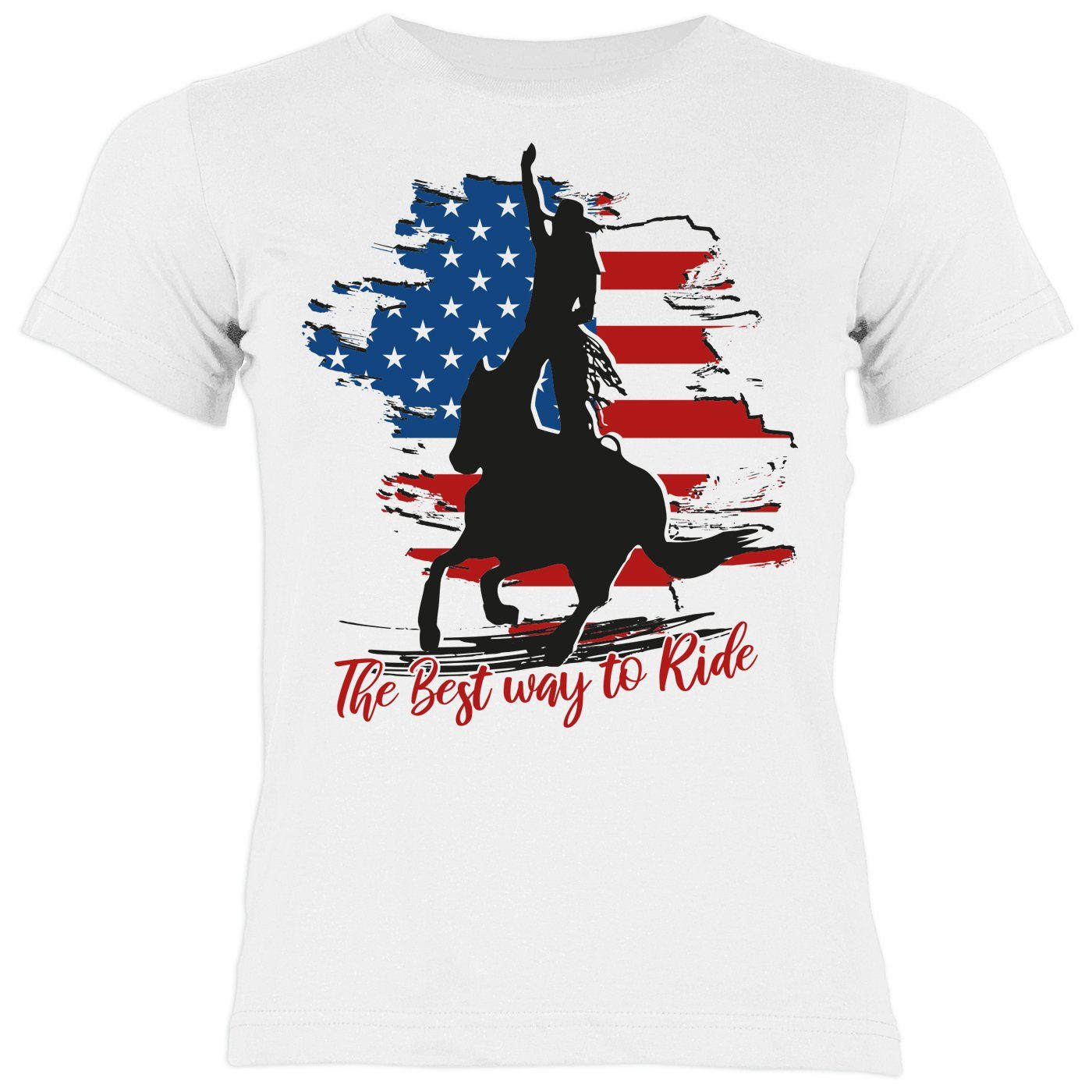 Tini - Shirts T-Shirt : Trickriding Kinder The Best Stuntreiter to Motiv way Ride Tshirt