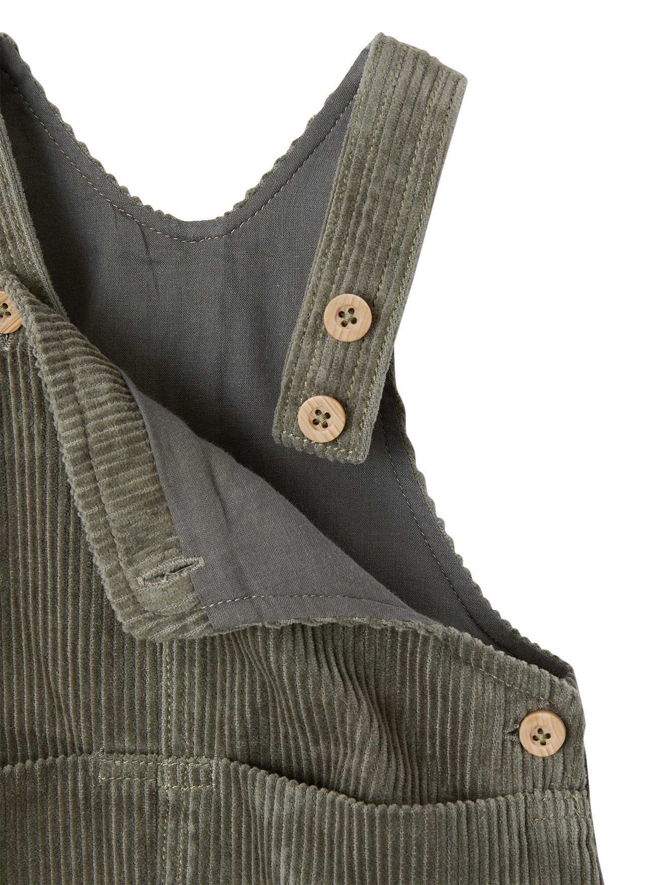 vertbaudet Overall Jungen Baby Cord-Latzhose – Bild 5 von 5