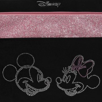 Sarcia.eu Kulturbeutel Minnie Mouse Disney Schwarze-Rosa Kosmetiktasche, 2 Stück