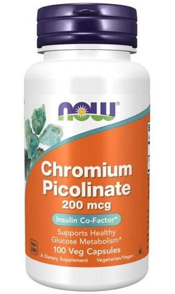 now foods Now Foods Chromium Picolinate 200 mcg - 100 veg. Kapseln Kapseln