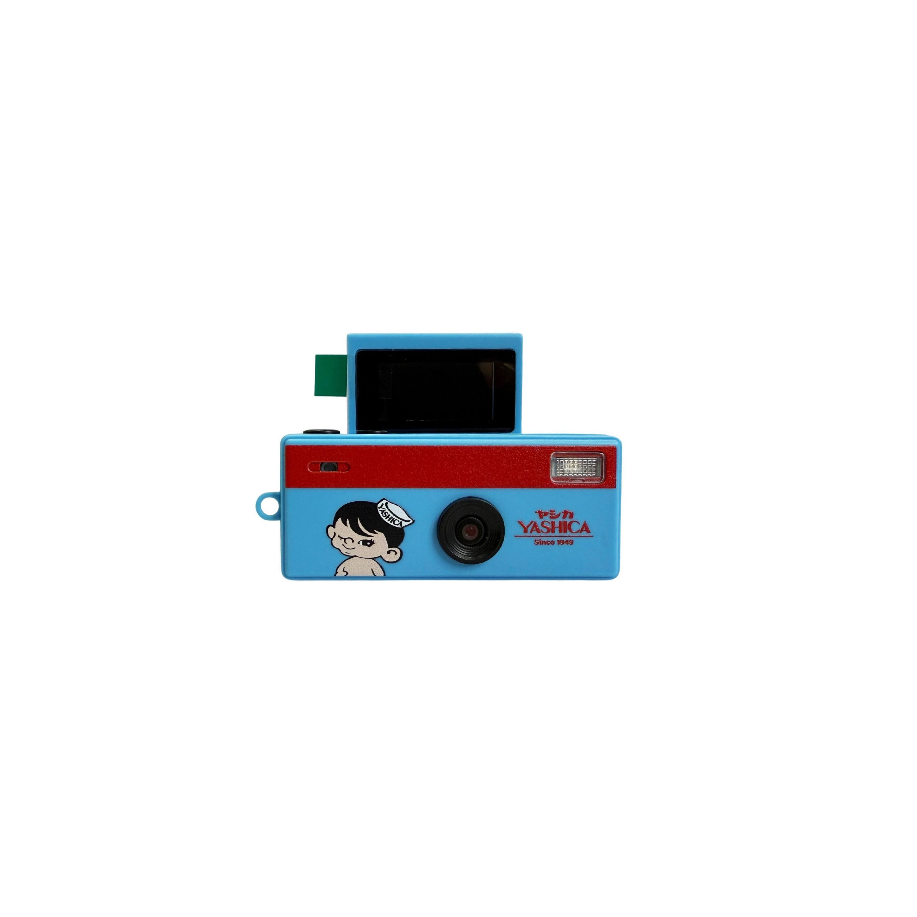 YASHICA Funtastic Boy Adventure Kompaktkamera (Ultrakompakte Kamera mit Selfie-Display und USB-C)