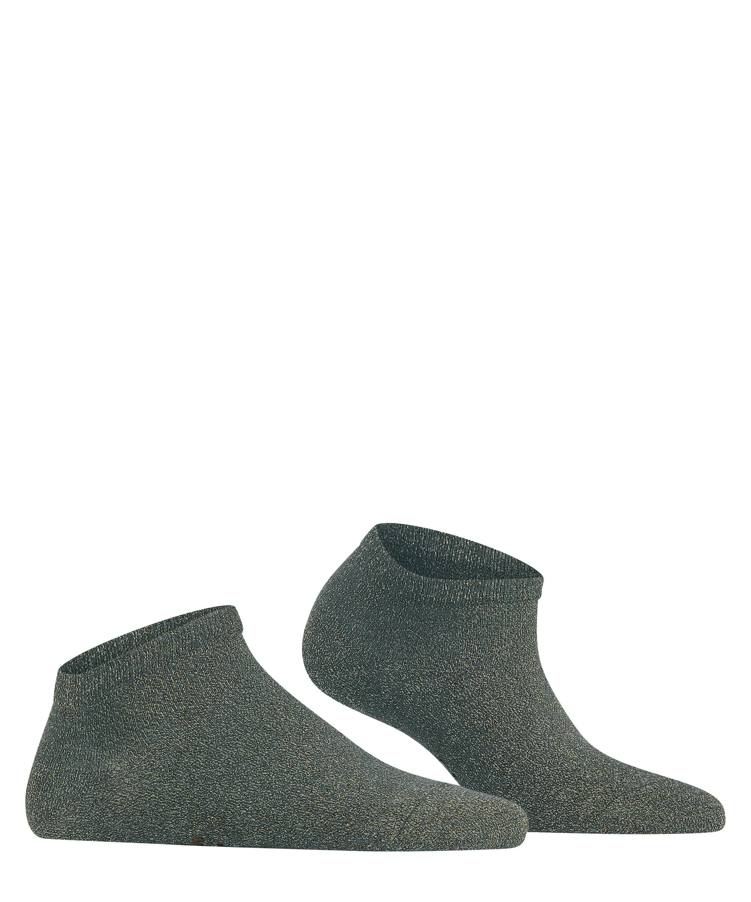 Sneakersocken FALKE Shiny (3640) flint mit allover Glanz (1-Paar) grey