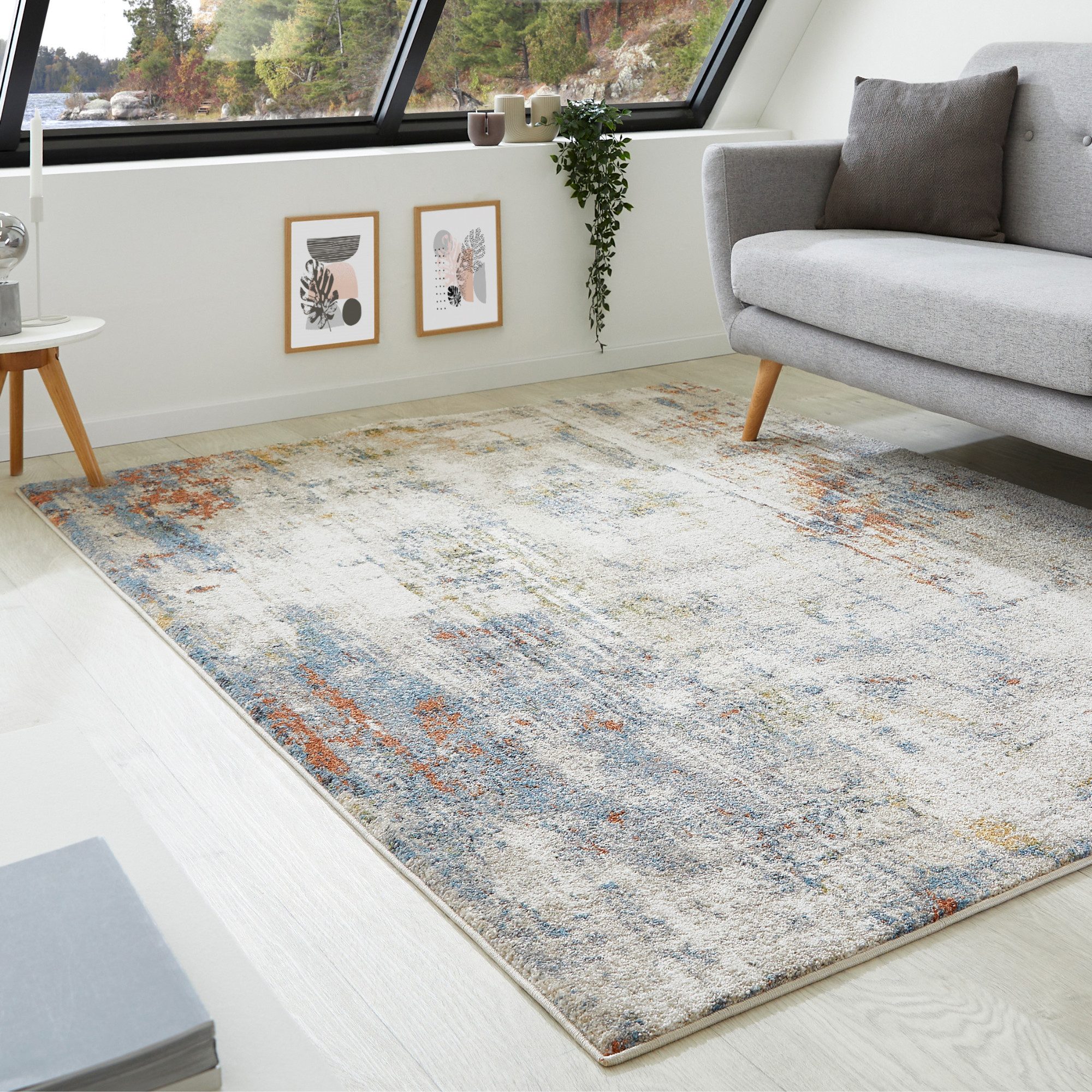 LUXOR living Teppich Montreal, rechteckig, Höhe: 12 mm, Kurzflor, modernes Design, Wohnzimmer, Schlafzimmer