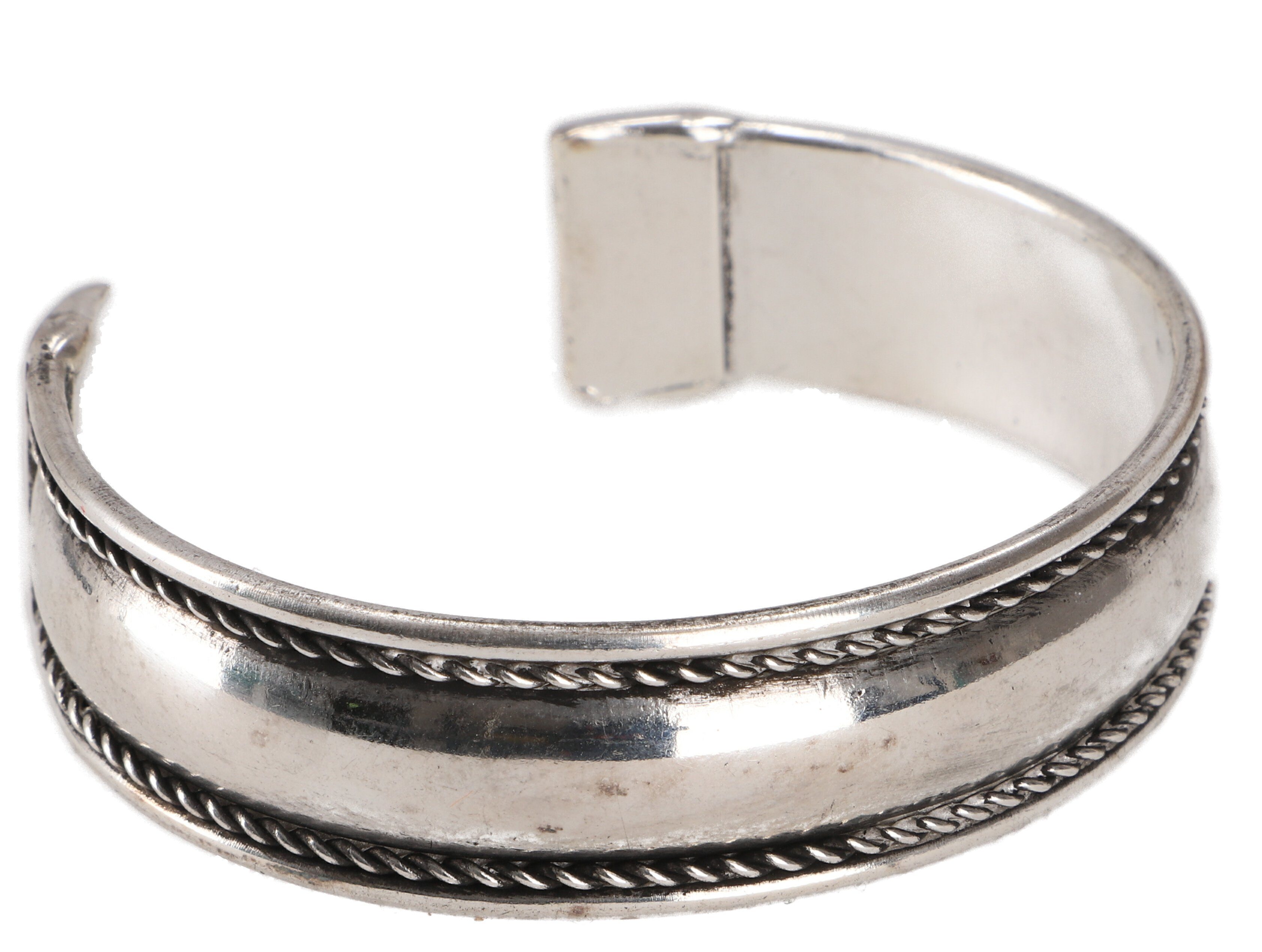 Guru-Shop Armreif Tibet Armreifen, silberfarbener Boho Ethno.. günstig online kaufen