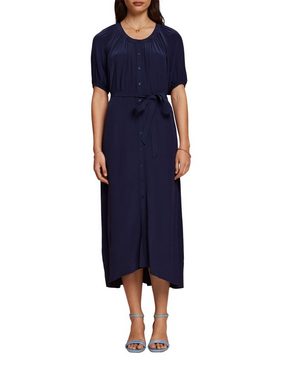 Esprit Maxikleid Feminines Hemdblusenkleid