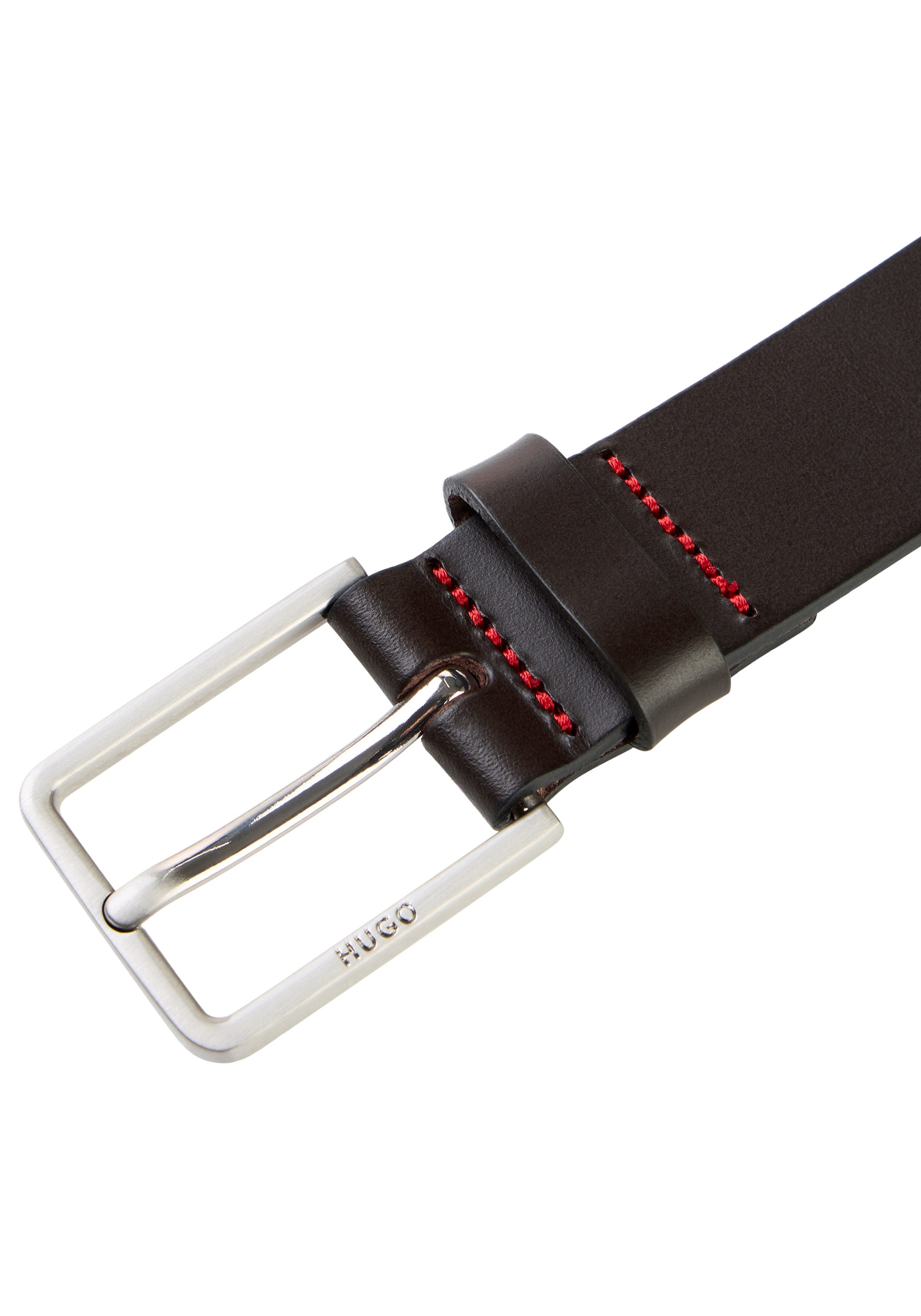 HUGO Ledergürtel Gael Sz30 mit Logoprägung günstig online kaufen