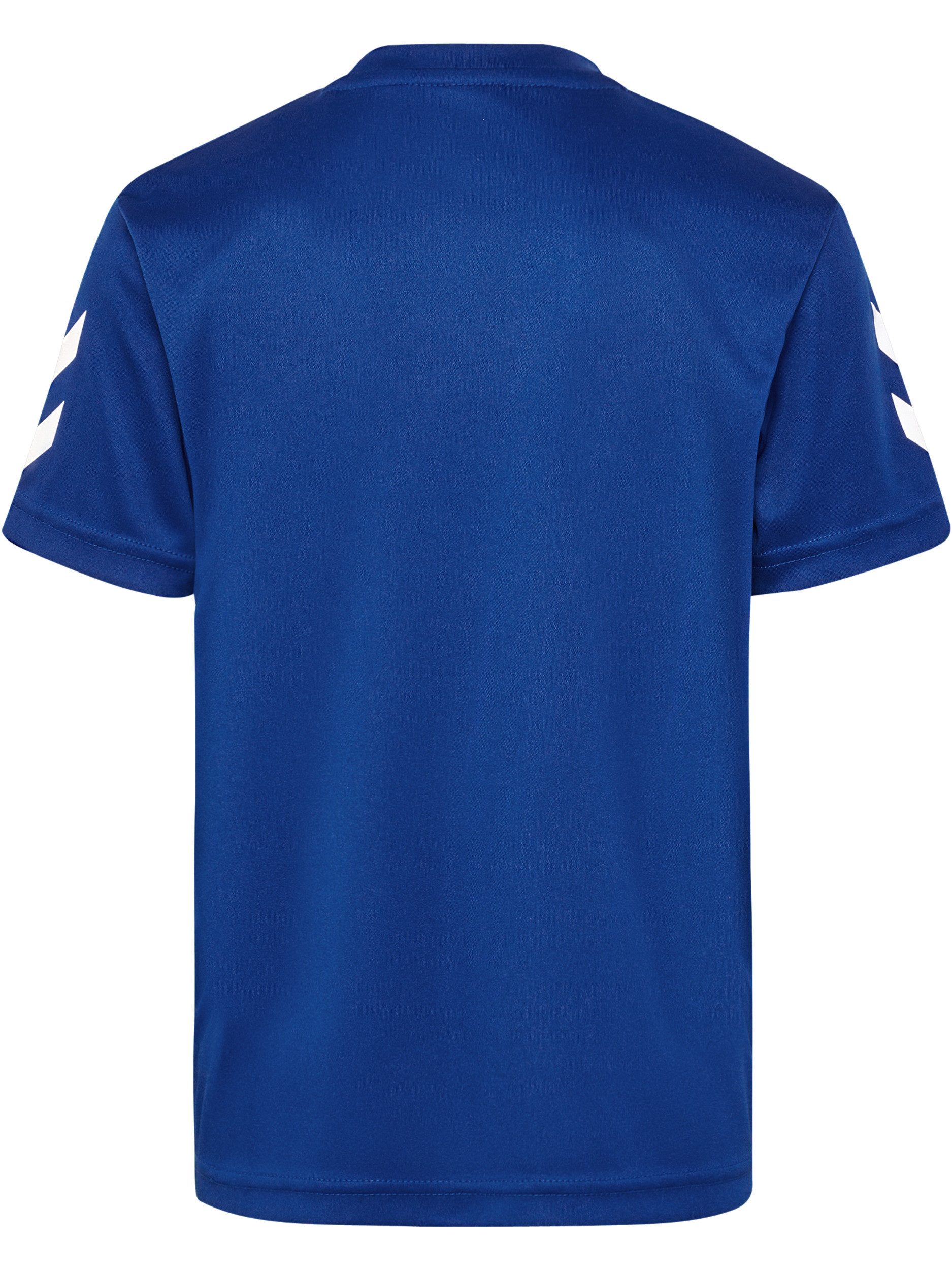 hummel T-Shirt & Shorts HMLLOGO SET KIDS (Set, 2-tlg., 2) 2-teiliges Set aus T-Shirt und Shorts, pflegeleicht, für Kinder – Bild 4 von 5