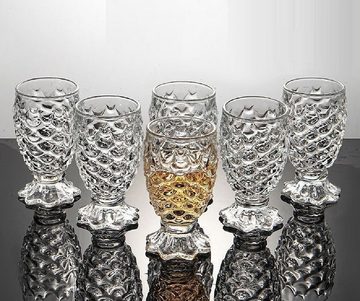 Rungassi Gläser-Set 6 x Trinkglas Gläserset 180ml H 12,7cm Wasser, Cocktail, Glas