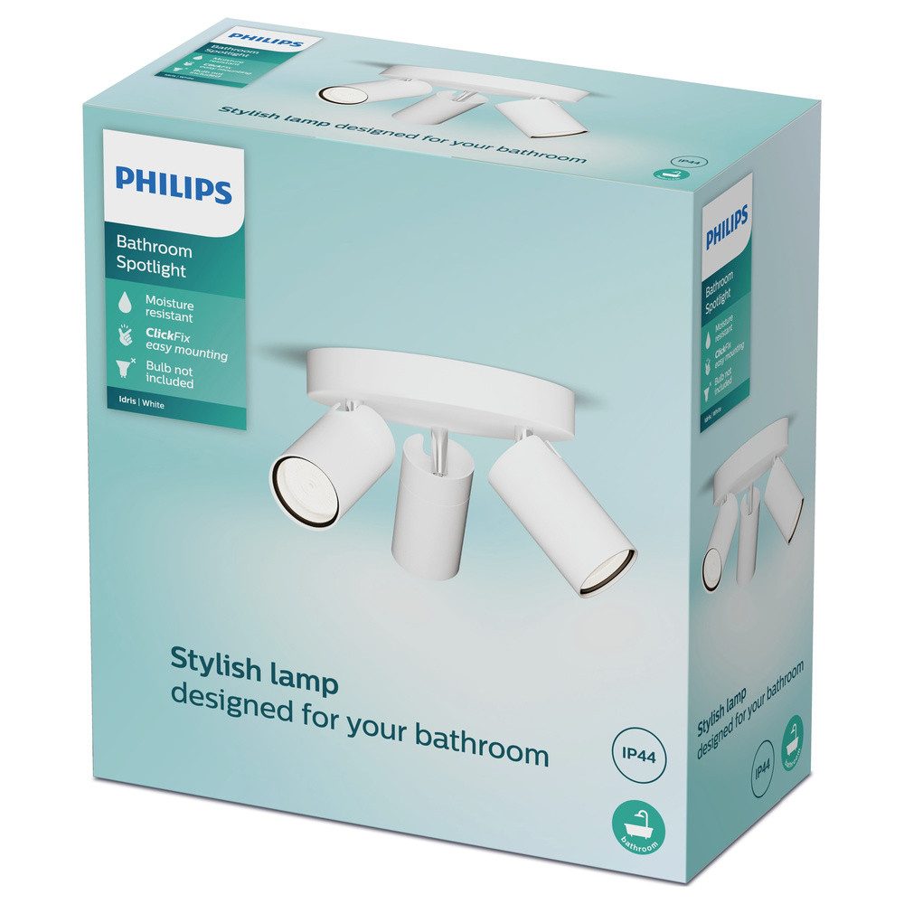 Philips Deckenleuchte Philips Idris 8720169299153 Deckenstrahler günstig online kaufen