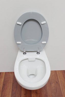 ADOB WC-Sitz Capri, mit Messing verchromten Scharnieren
