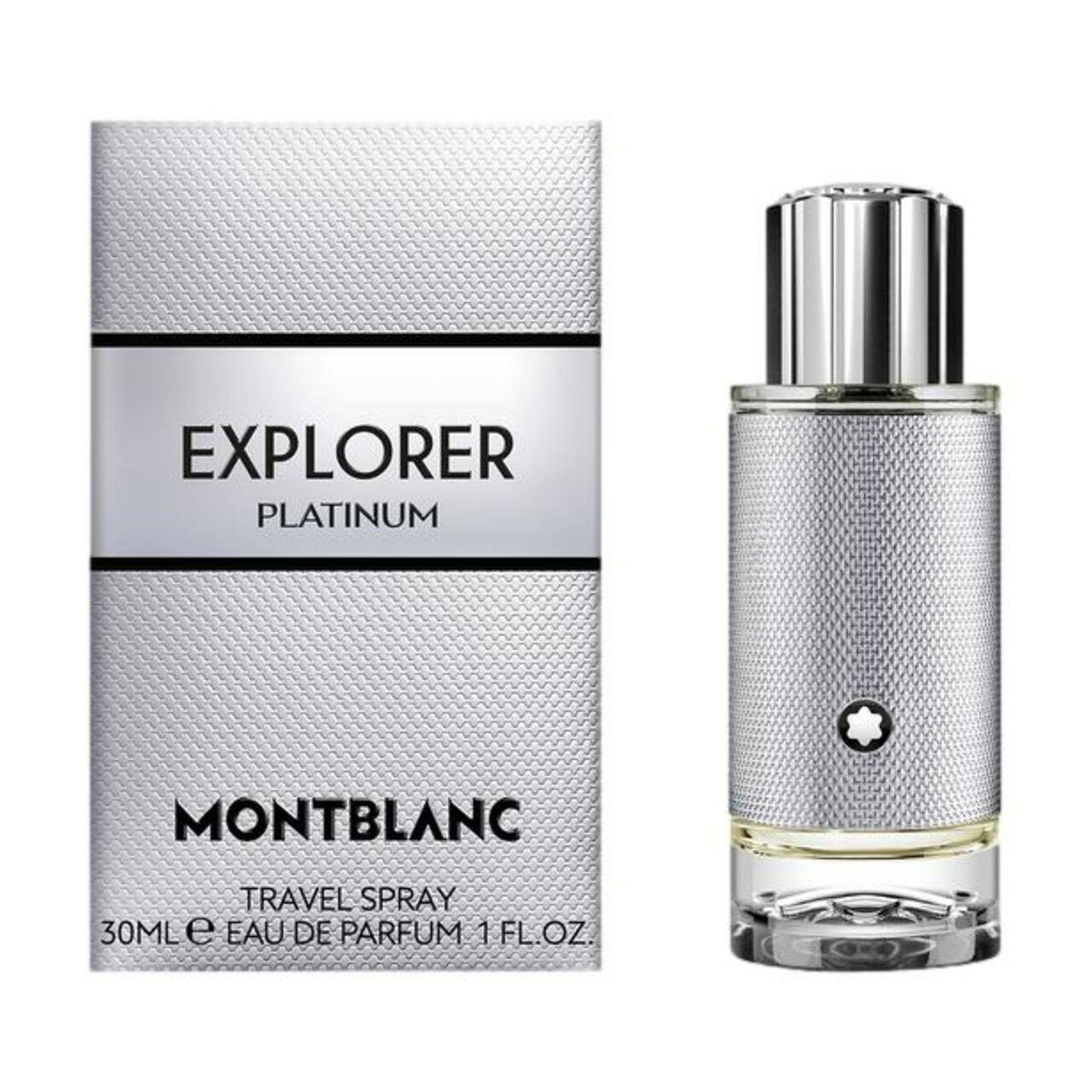 MONTBLANC Eau de Parfum Explorer Platinum EdP Nat. Spray, Herrenduft, holzig, amber