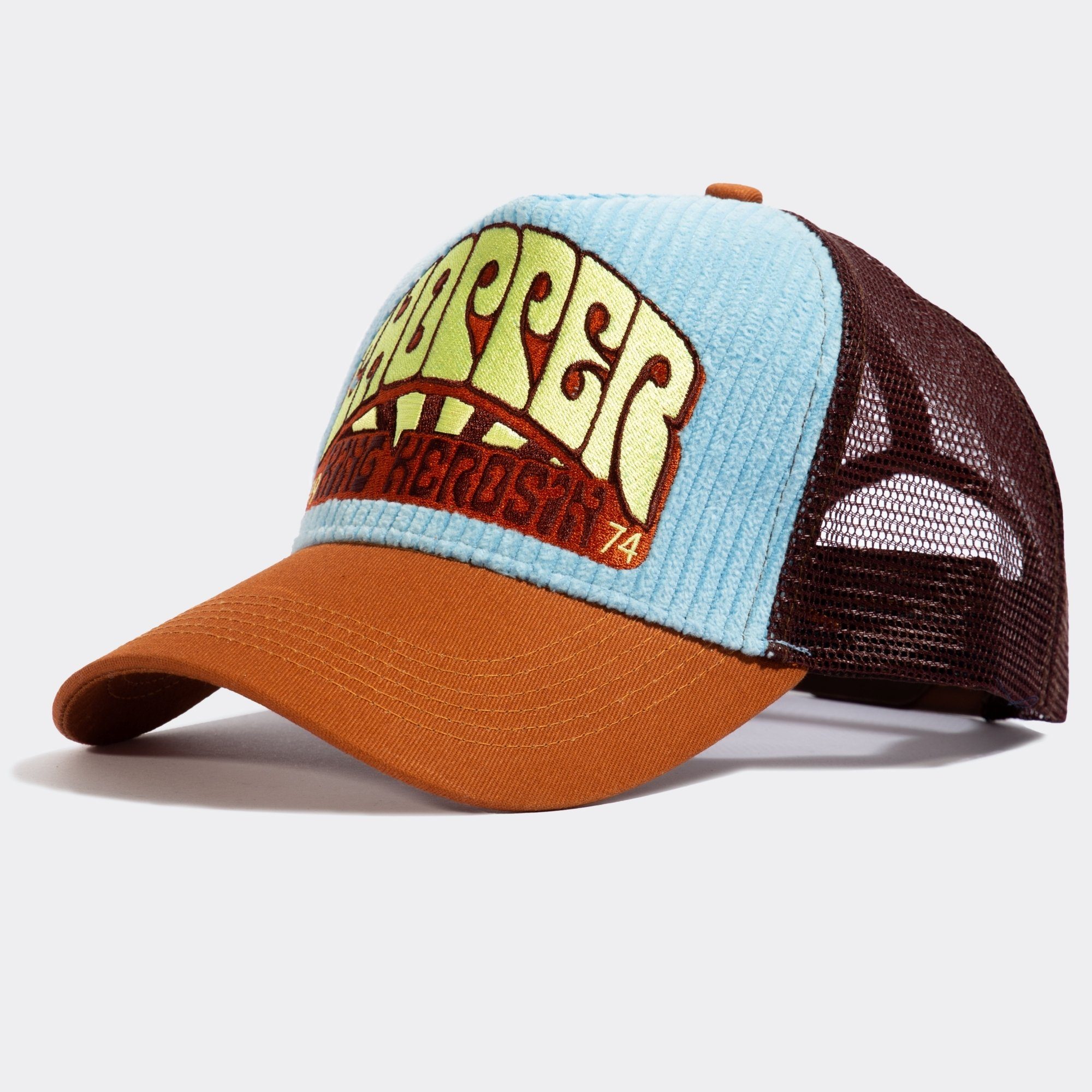 KingKerosin Trucker Cap Chopper (1-St) mit Cord-Front im Vintage Design