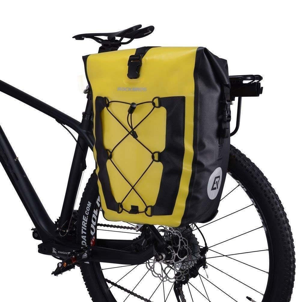 ROCKBROS Fahrrad Reisetasche Gepäckträgertasche Wasserdichte Packtasche 20-27L