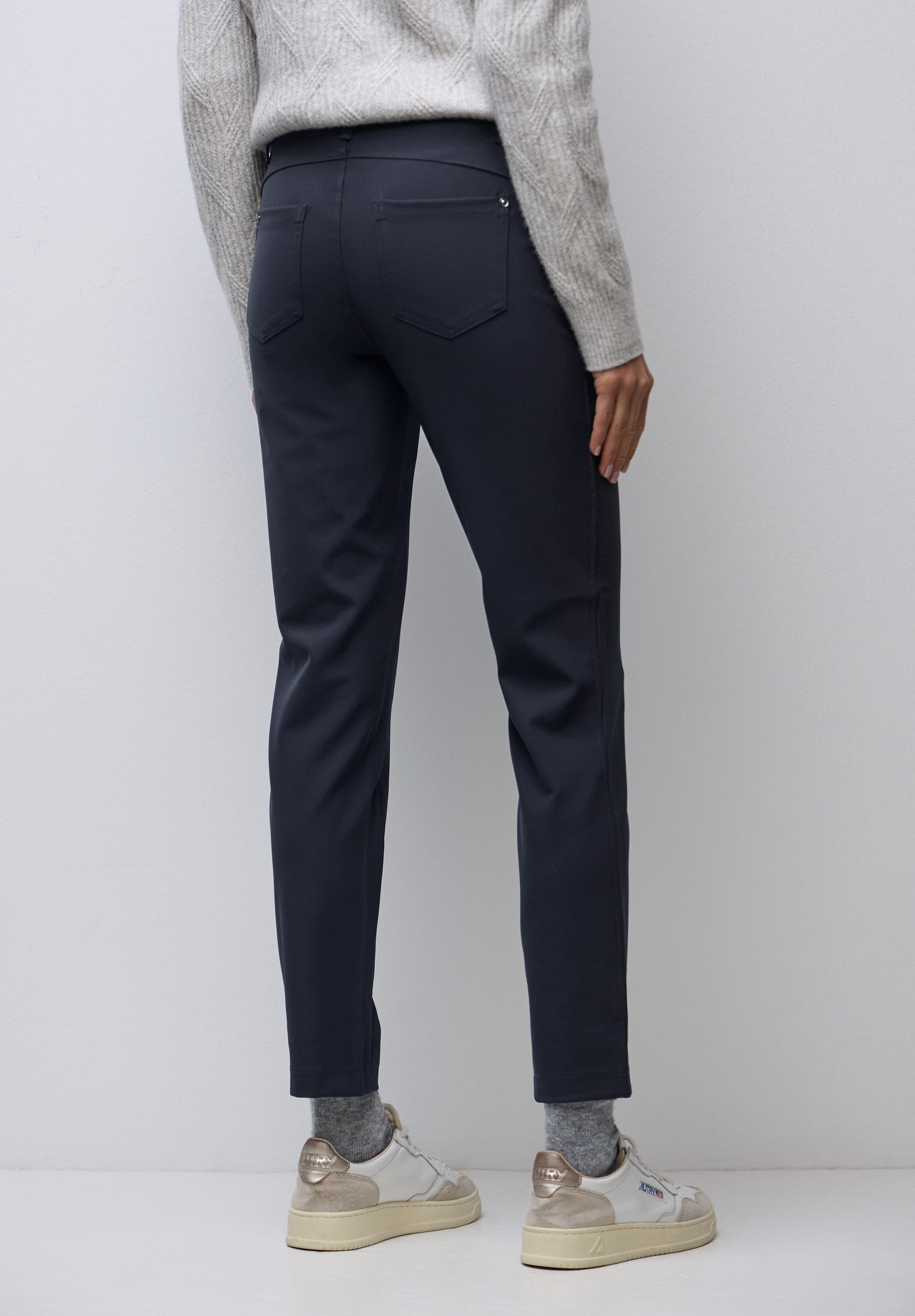 STREET ONE Stoffhose Middle Waist günstig online kaufen