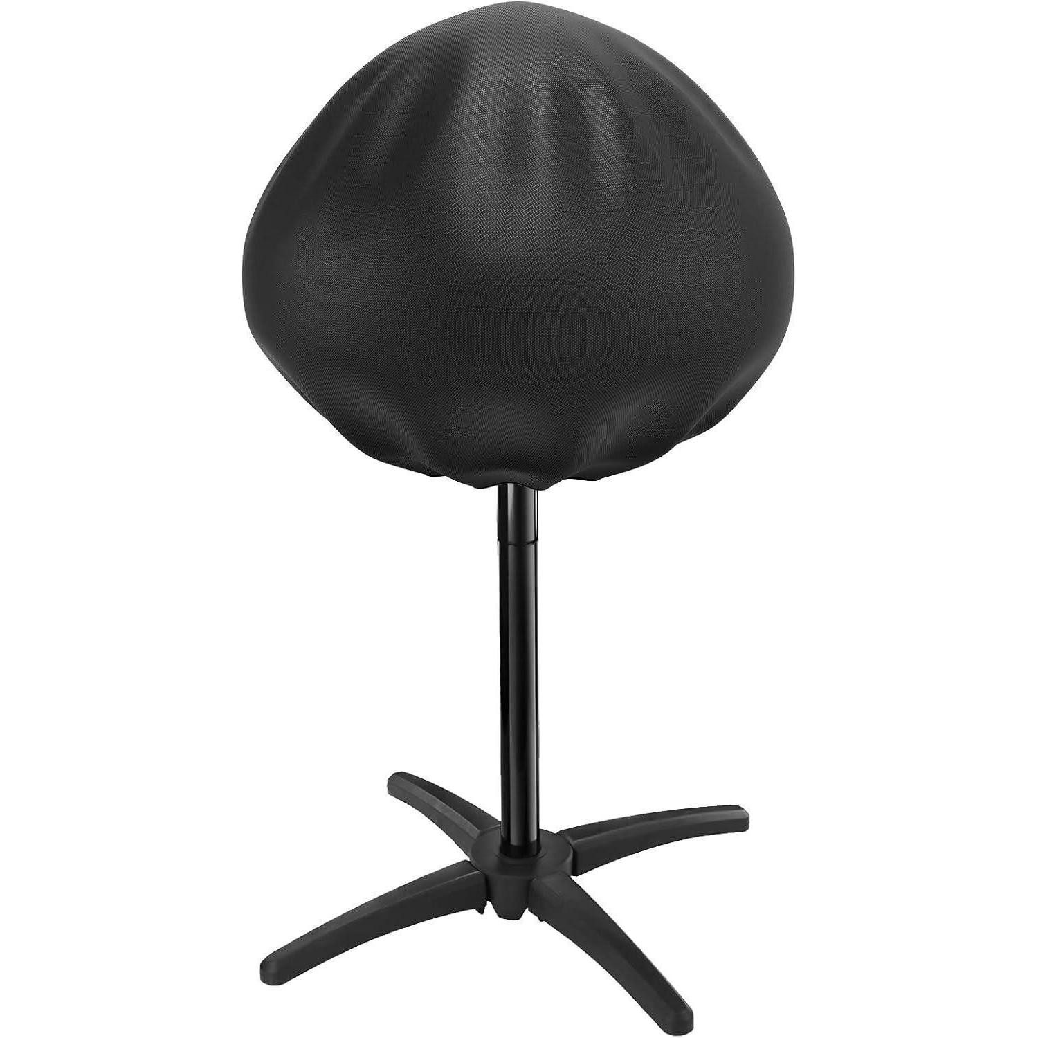 LuxusKollektion Grill-Schutzhülle Wasserdichte Grillabdeckung für Standgrill Ø50cm, Easy Take Off Griff