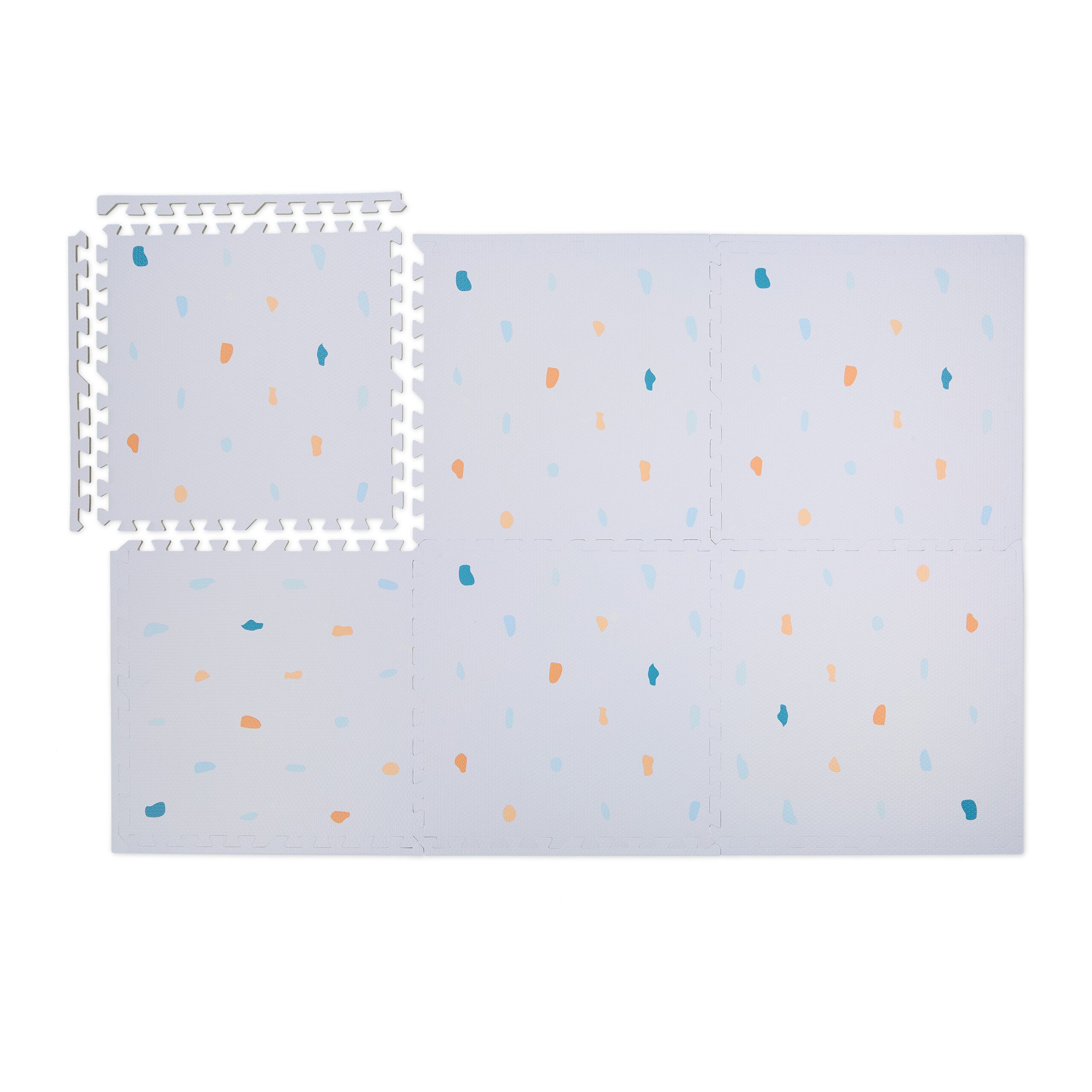 Spielmatte Puzzlematte mit Punkten