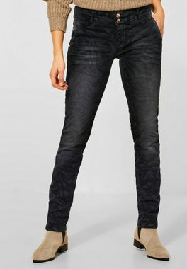 STREET ONE Skinny-fit-Jeans (1-tlg) Plain/ohne Details