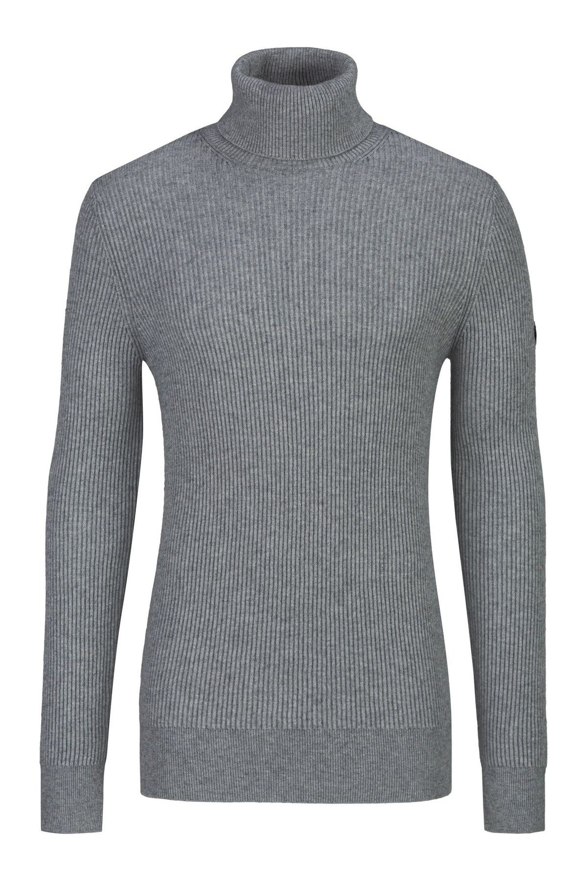 19V69 ITALIA Rollkragenpullover - Klassischer Feinstrickpullover mit Rollkragen für Herren