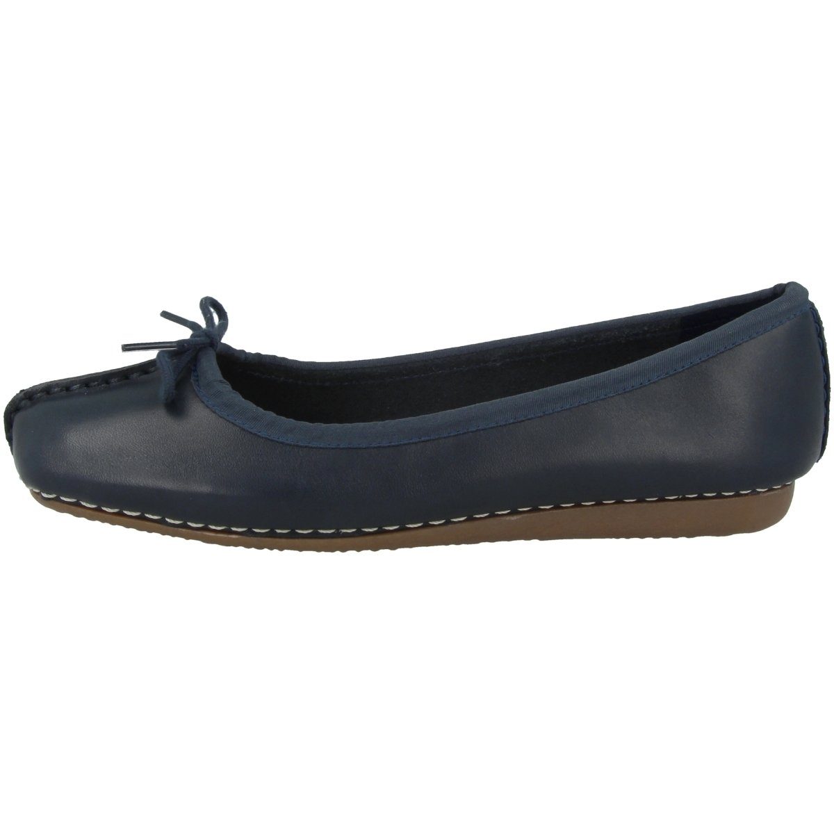 Clarks Un Freckle Ice Damen Ballerina blau