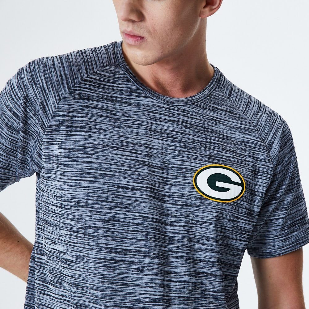 Era Era New GREEN Engineered PACKERS New NFL Print-Shirt T-Shirt BAY Raglan