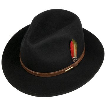 Stetson Filzhut (1-St) Wollfilzhut mit Lederband, Made in the EU