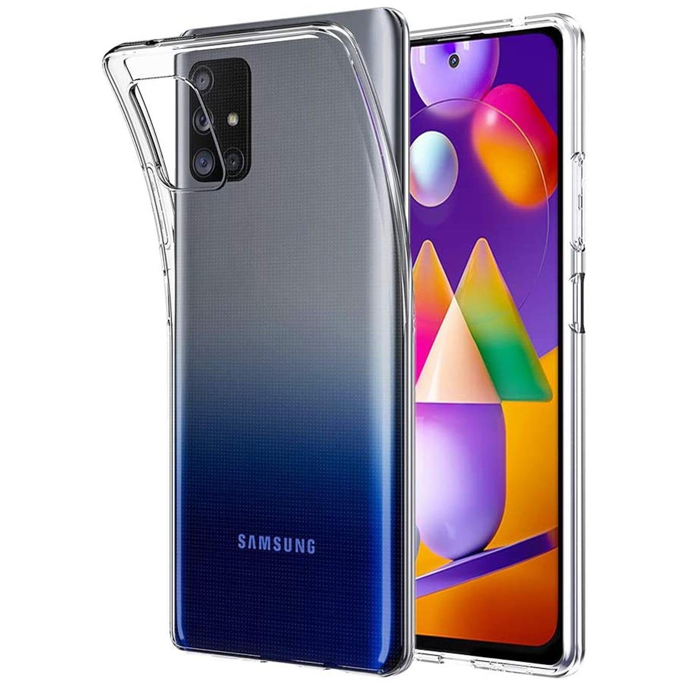 CoolGadget Handyhülle »Transparent Ultra Slim Case« für Samsung Galaxy M31s  6,5 Zoll, Silikon Hülle Dünne Schutzhülle für Samsung M31s Hülle Klar  online kaufen | OTTO