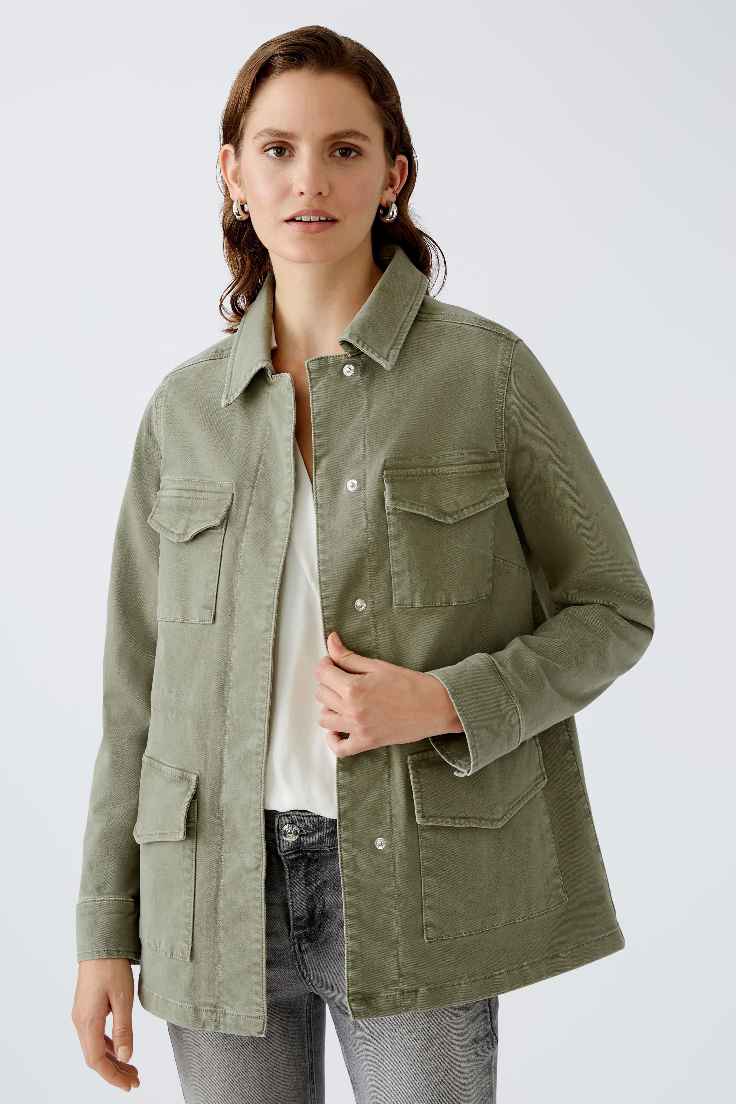 Oui Blusenjacke