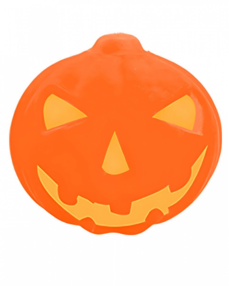 Horror-Shop Dekofigur Halloween Kürbis als Pumpkin Stressball Squishy