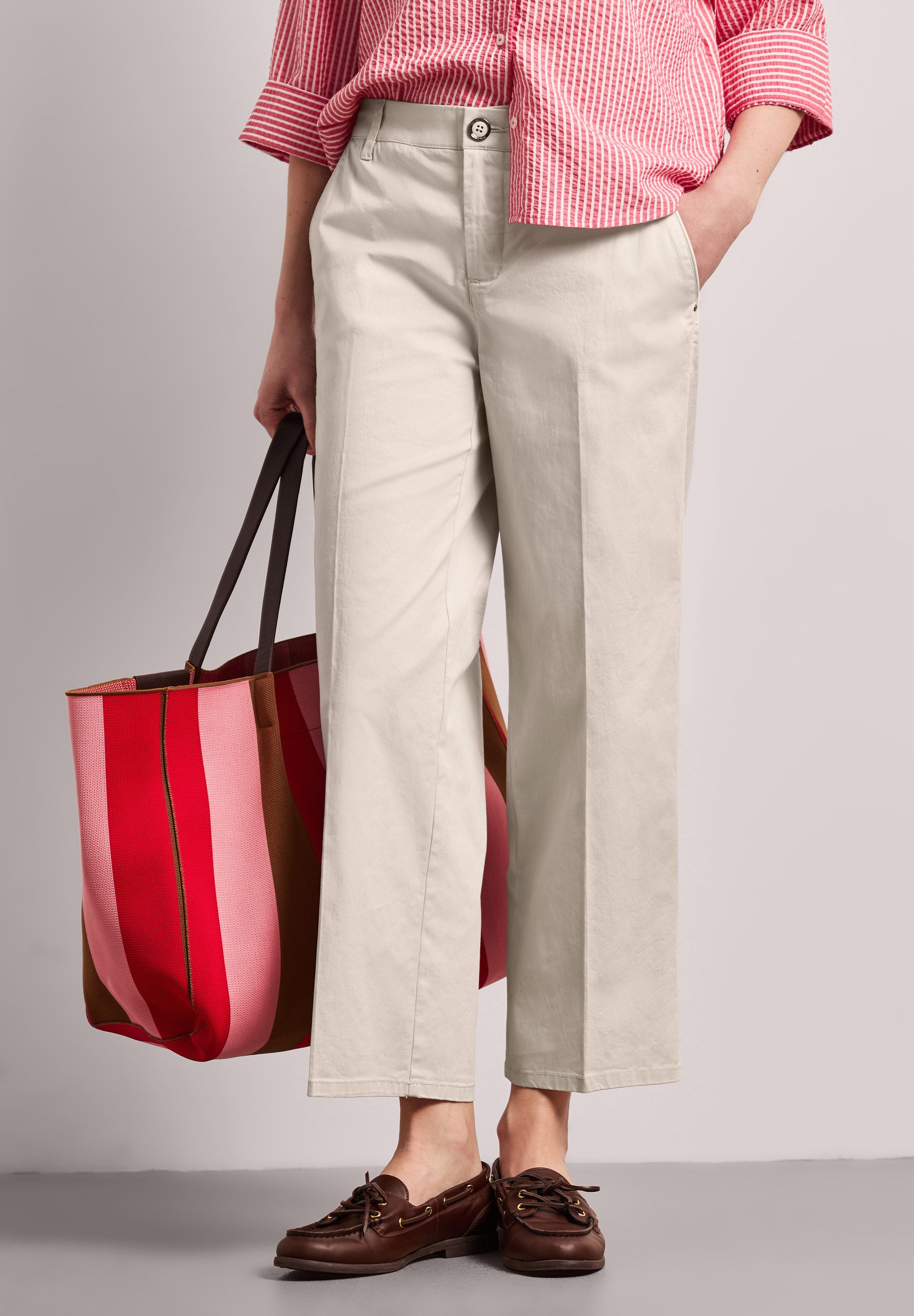 STREET ONE Chinohose Middle Waist