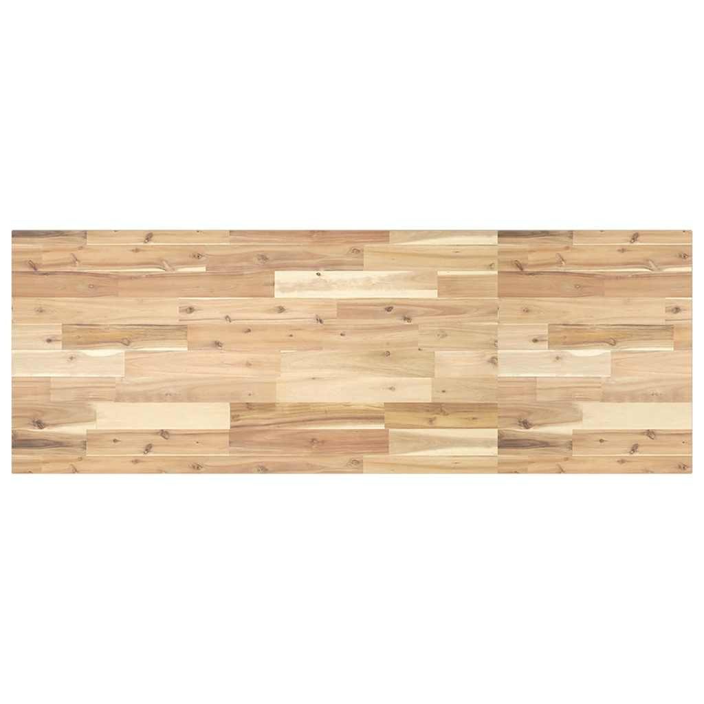 vidaXL Schreibtischplatte Schreibtischplatte Unbehandelt 160x50x2 cm Massivholz